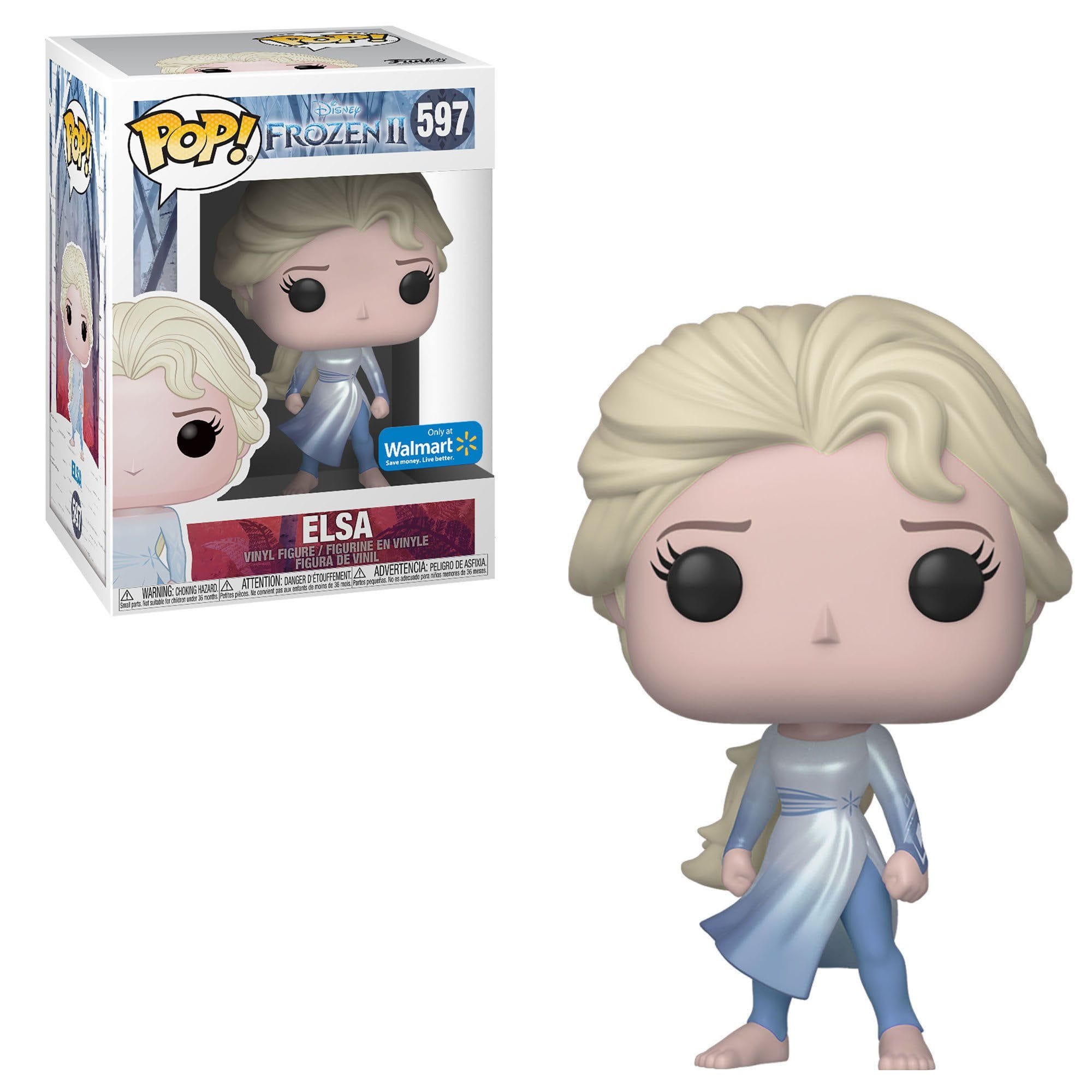 Funko (Box Damage) Funko Pop! Disney Frozen 2 Elsa (Dark Sea) Exclusive #597