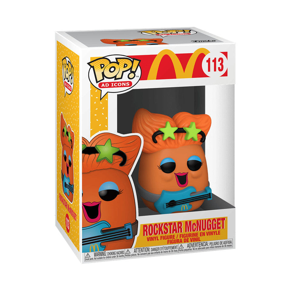 Funko (Box Damage) Funko Pop! Ad Icons McDonald's Rockstar McNugget #113