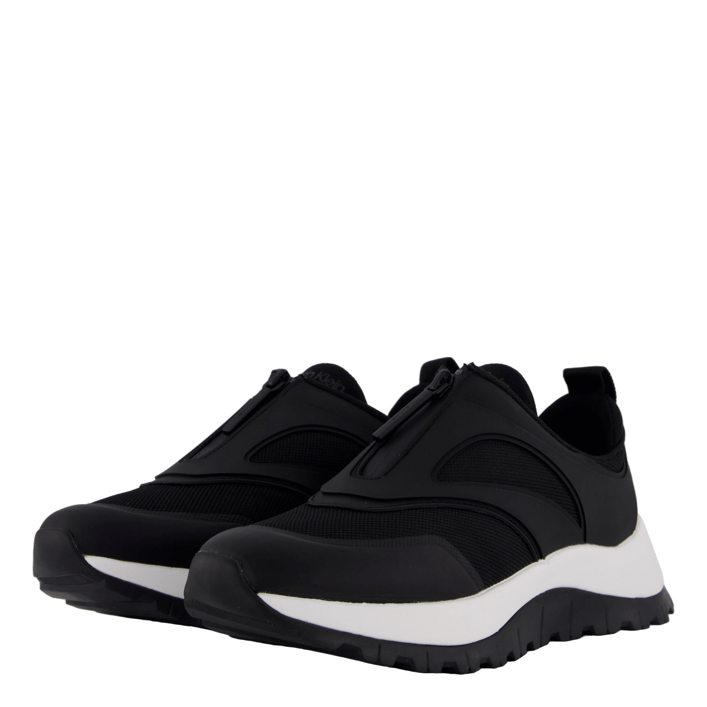 Calvin Klein Runner Slip On W/zip Mix M Ck Black