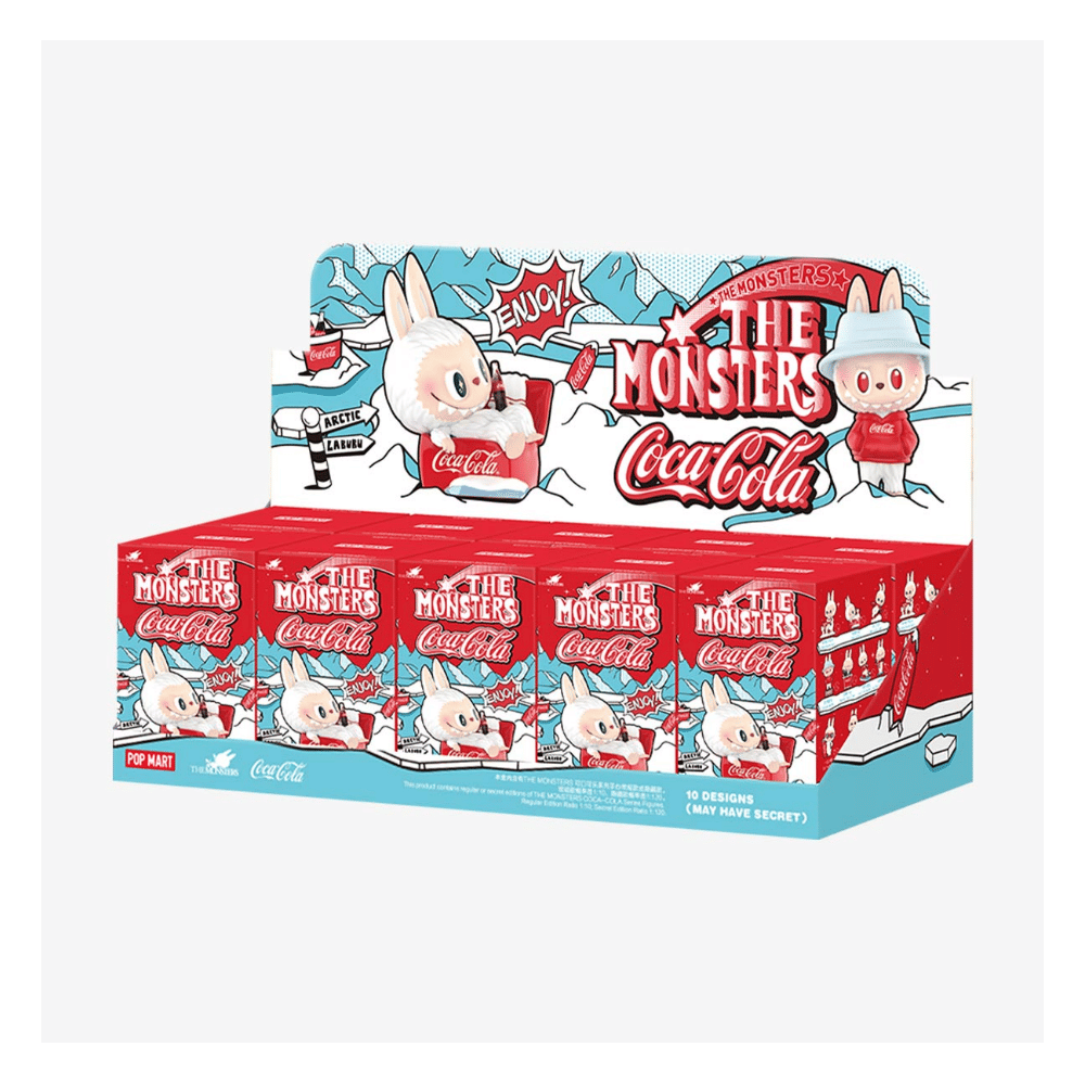 Medicom Toy POP MART LABUBU THE MONSTERS 可口可樂 Coca - Cola SERIES 盲盒