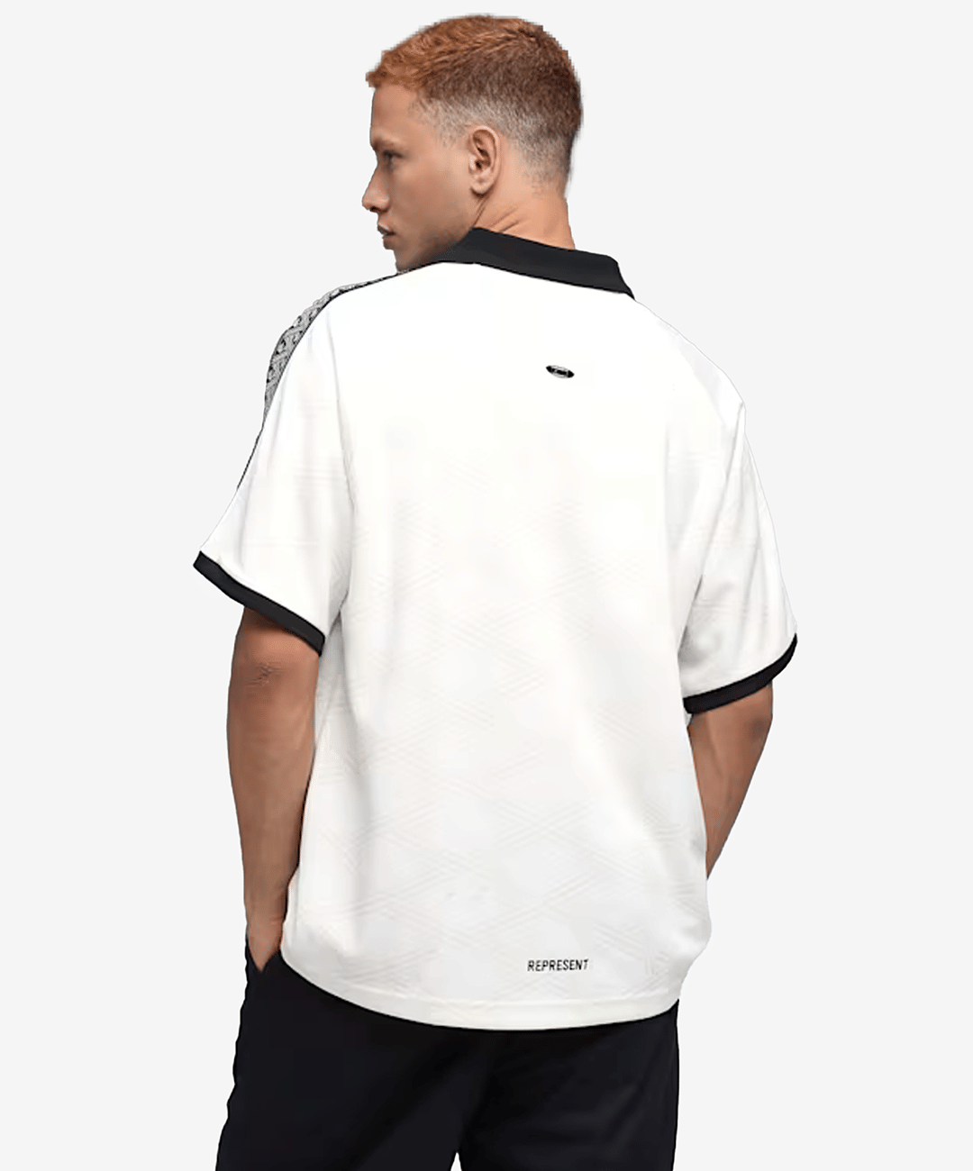 PUMA | x REPRESENT KING RELAXED FIT JERSEY { SHOJI - AOP