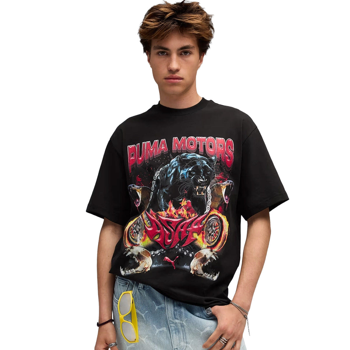 PUMA '+ ASAP ROCKY MOTORS T-Shirt Black