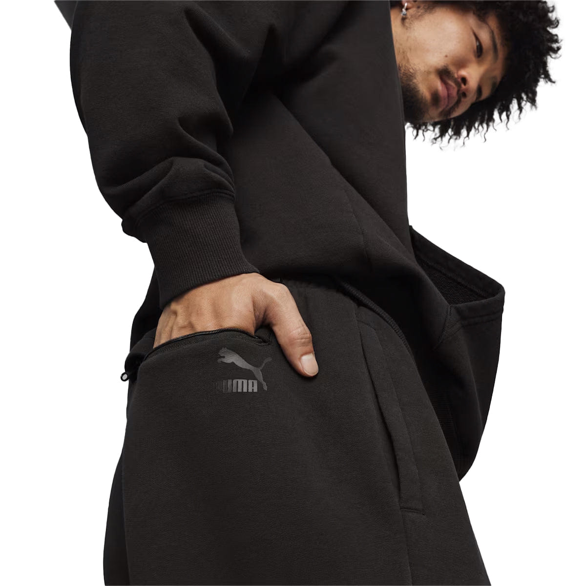 PUMA Staple Sweatpants Black