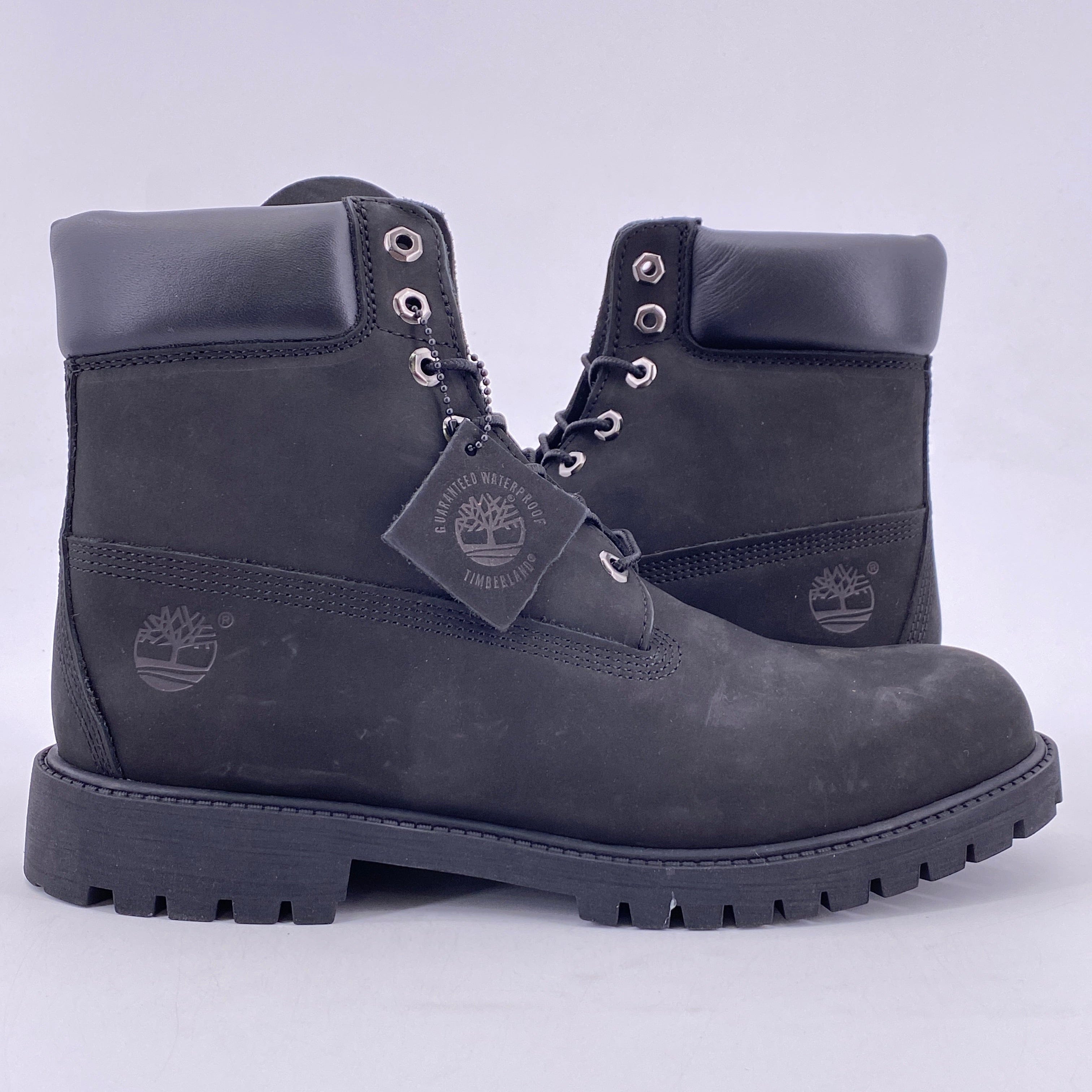 Timberland 6 Inch Boot Black New Size 11.5