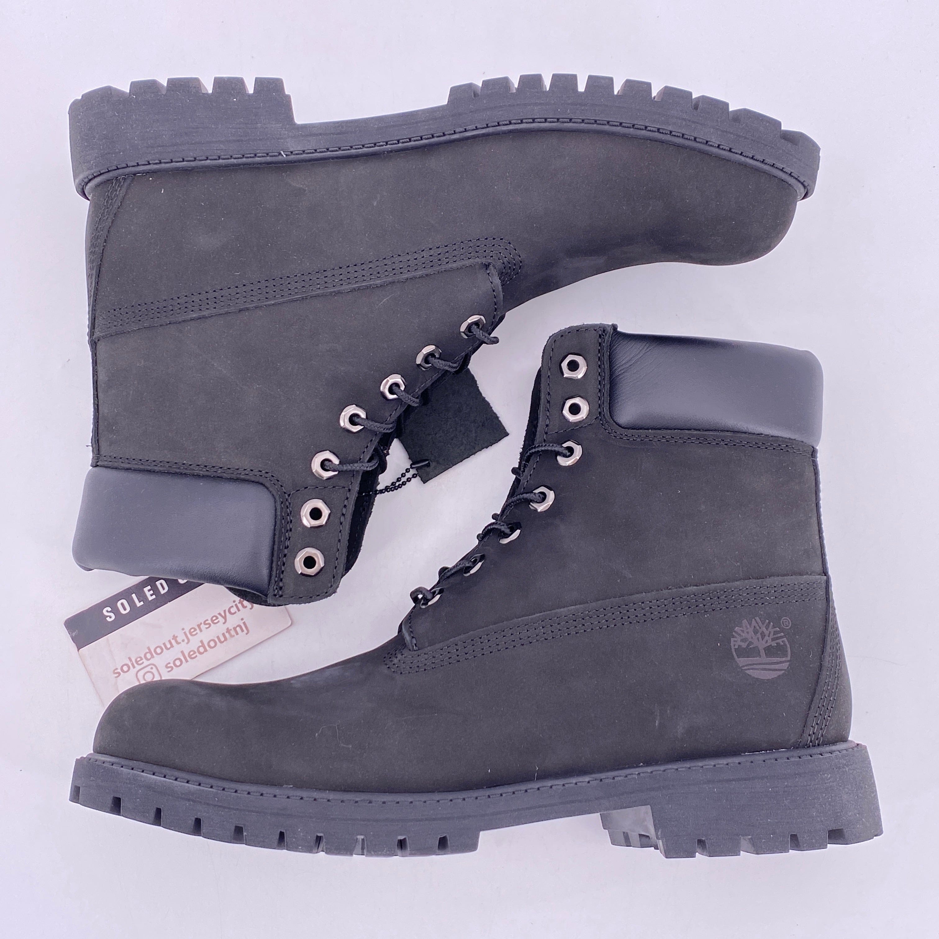 Timberland 6 Inch Boot Black New Size 11.5