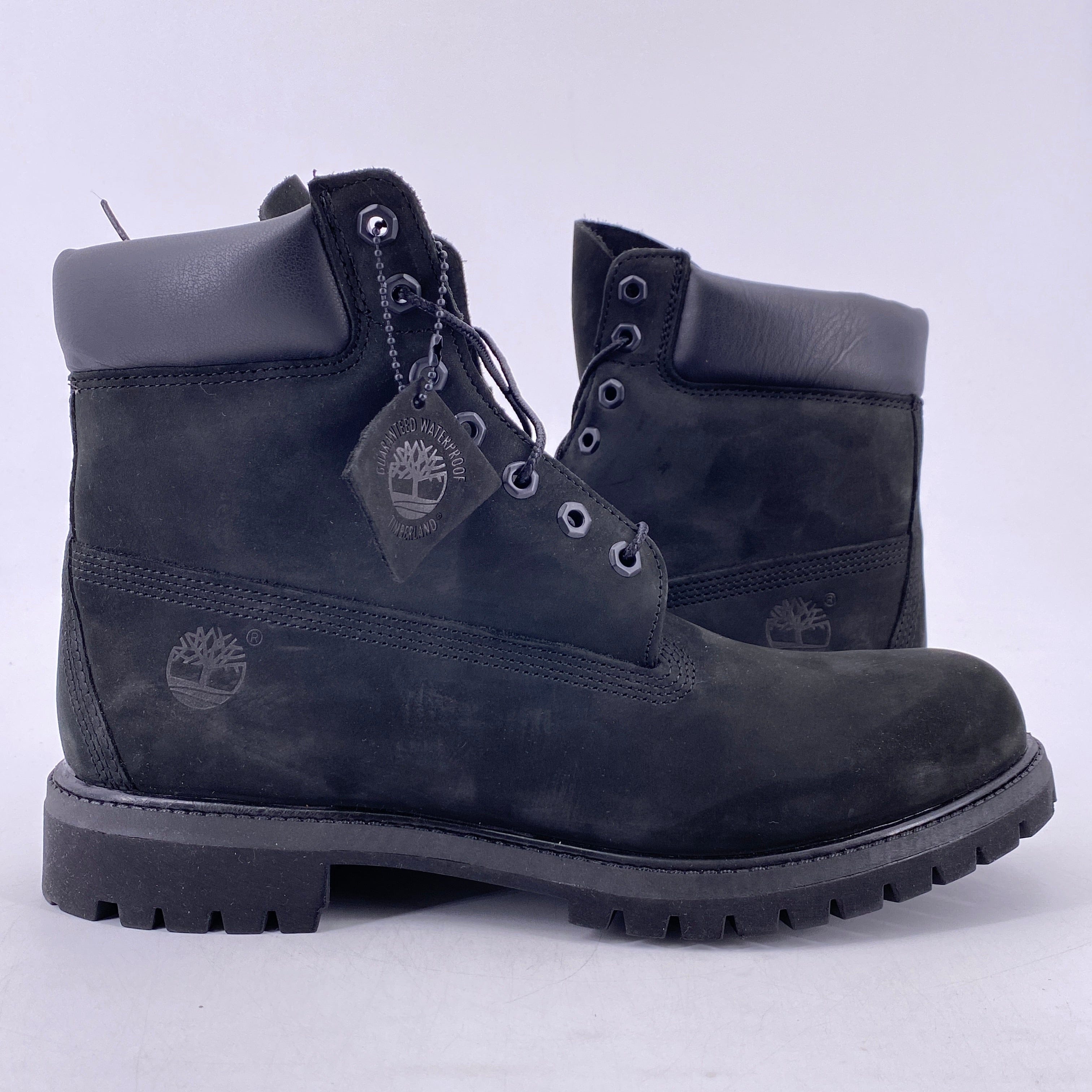 Timberland 6 Inch Boot Black New Size 12