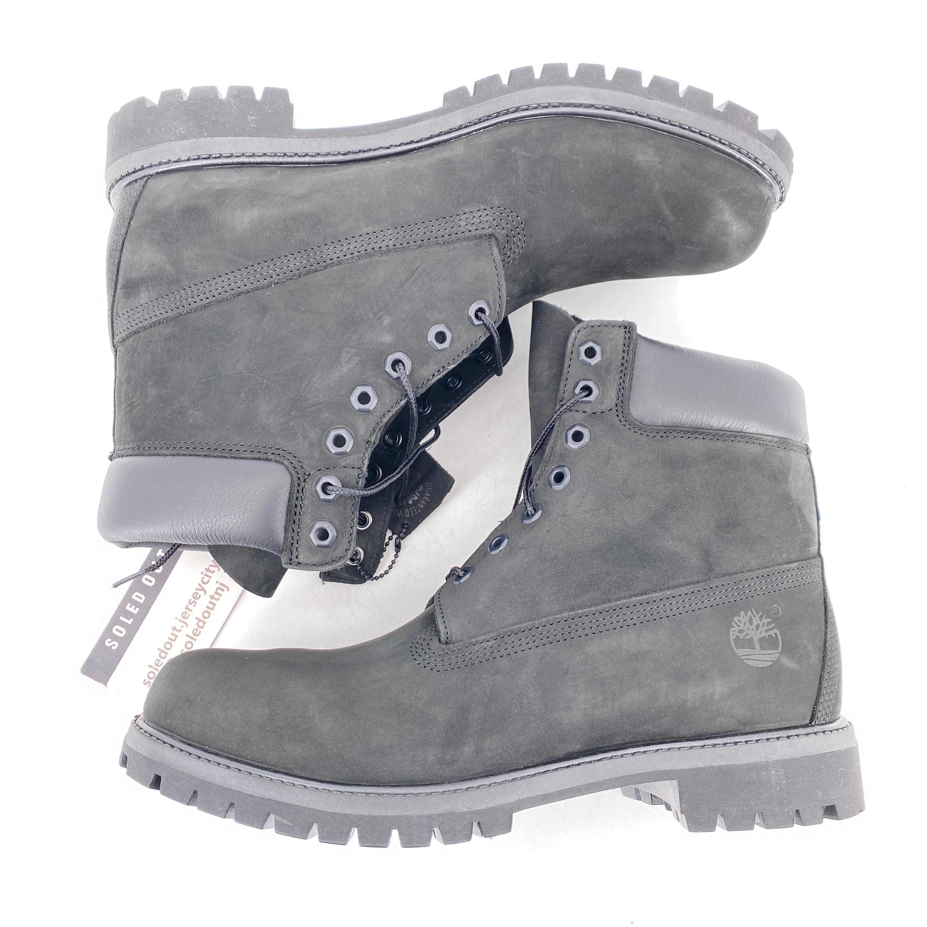 Timberland 6 Inch Boot Black New Size 12