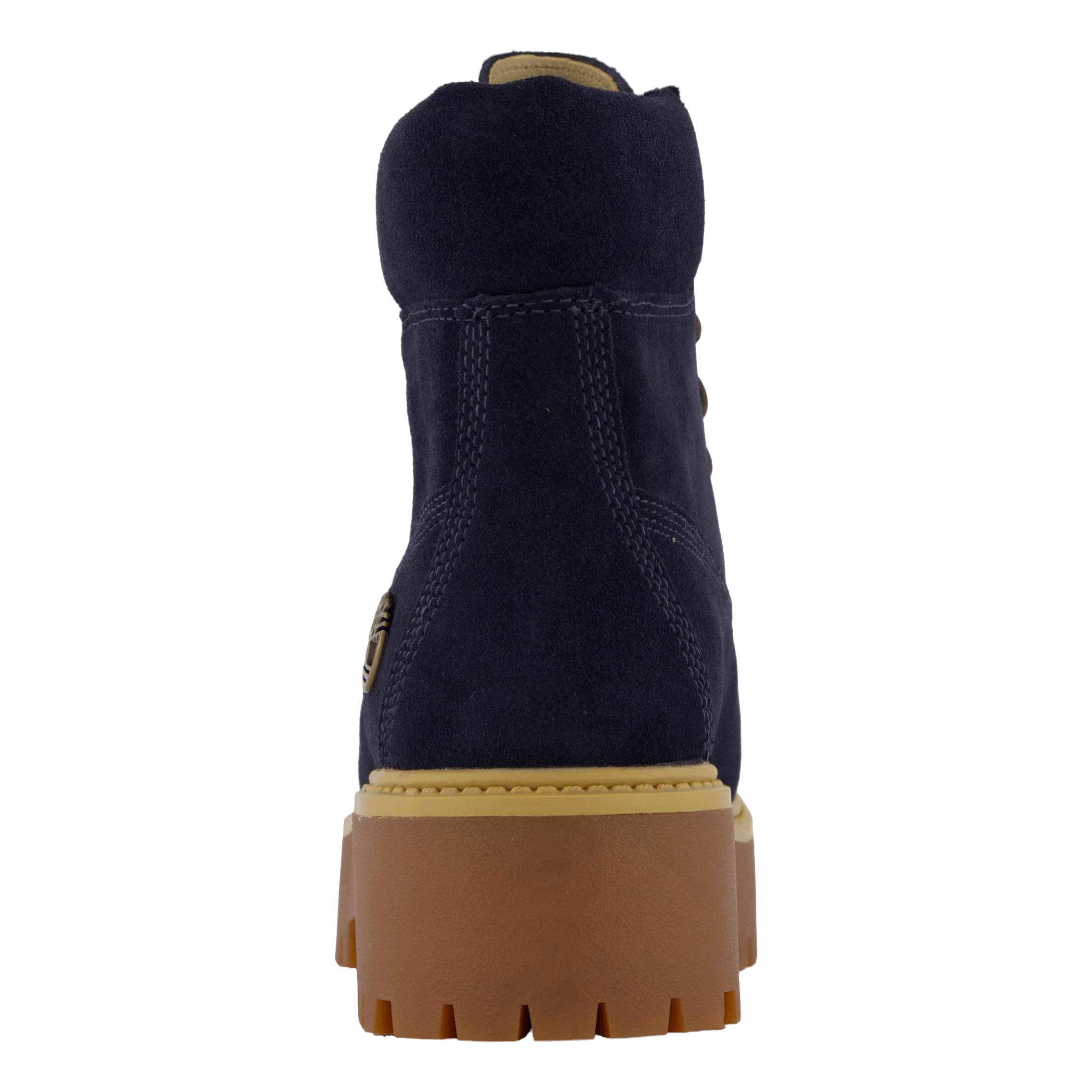Timberland Stone Street 6 Inch Lace Up Wa Dark Blue Suede
