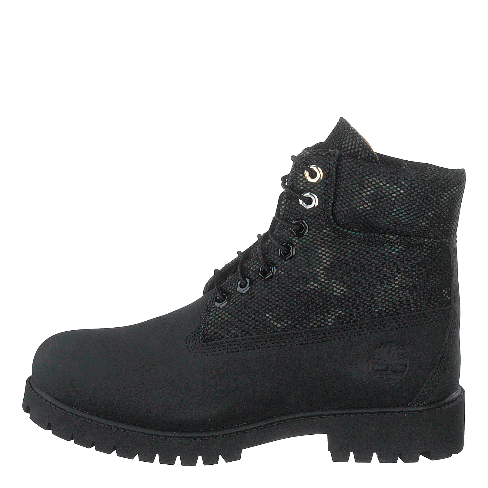 Timberland 6" Heritage Textile Quarter Wp Black