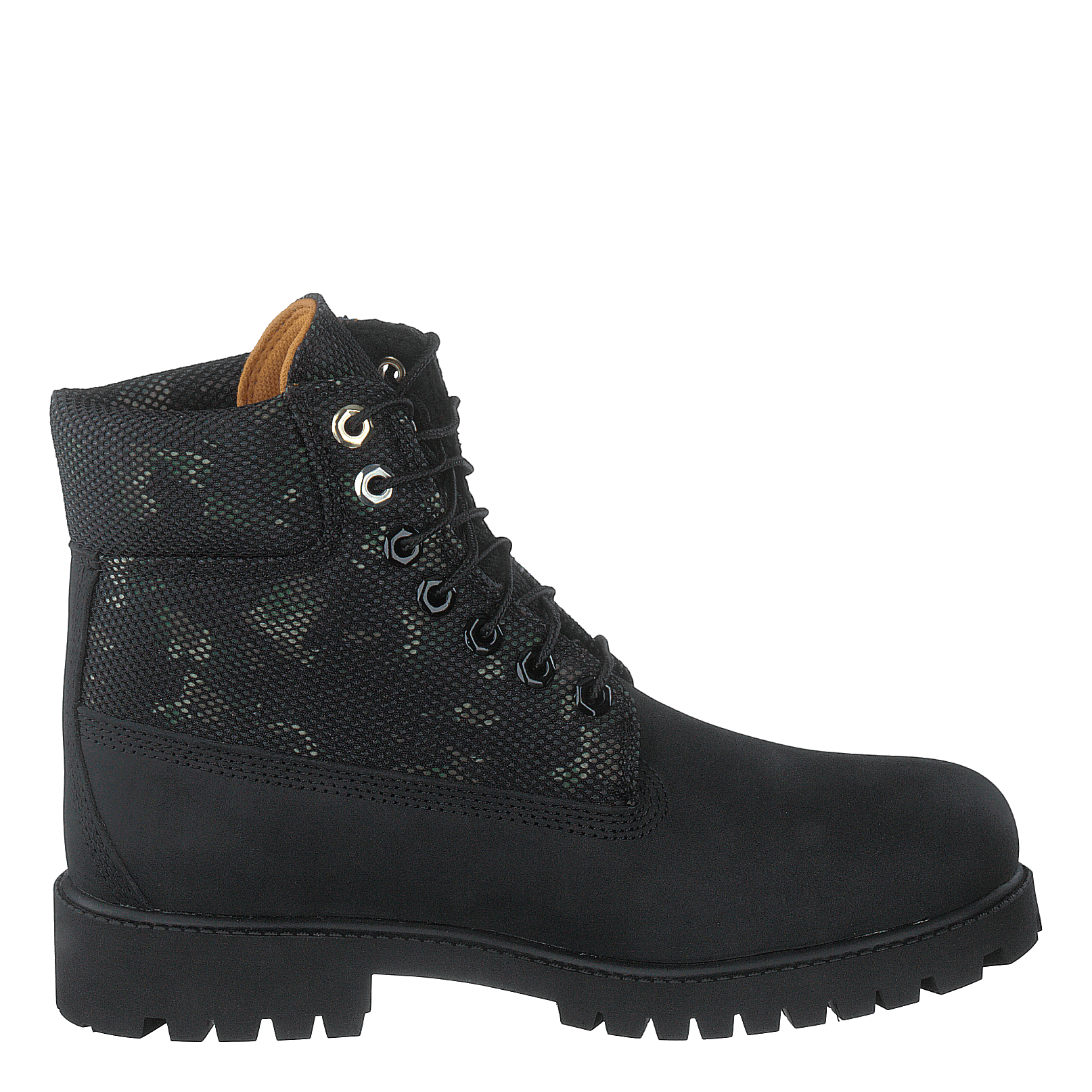 Timberland 6" Heritage Textile Quarter Wp Black