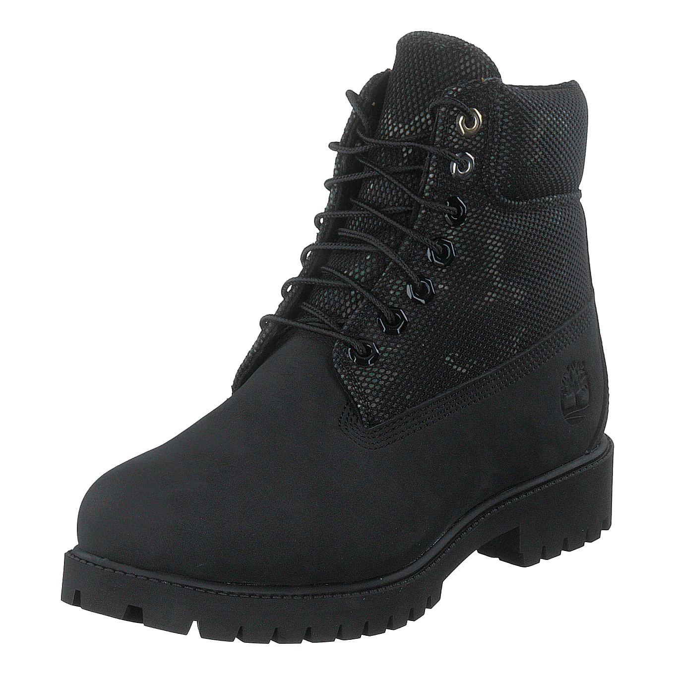 Timberland 6" Heritage Textile Quarter Wp Black