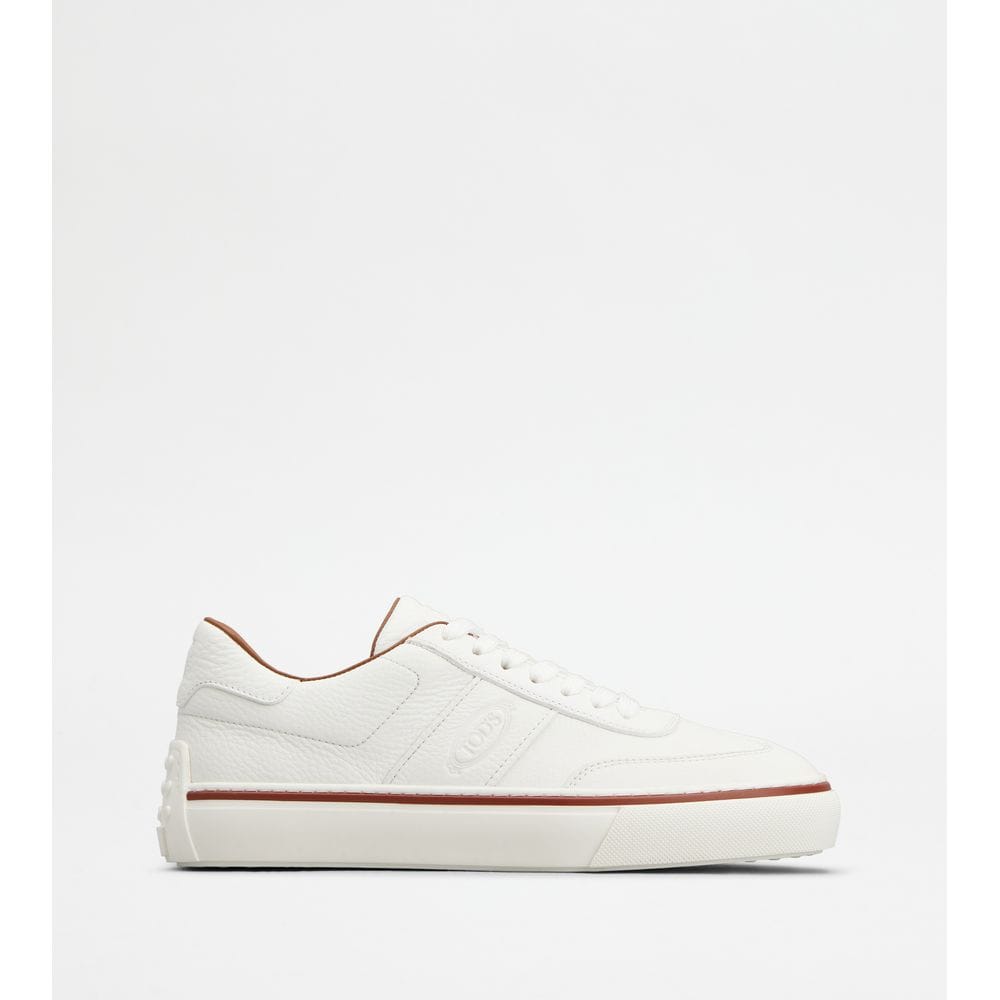 Tod's Tods Sneakers In Leather White Mens