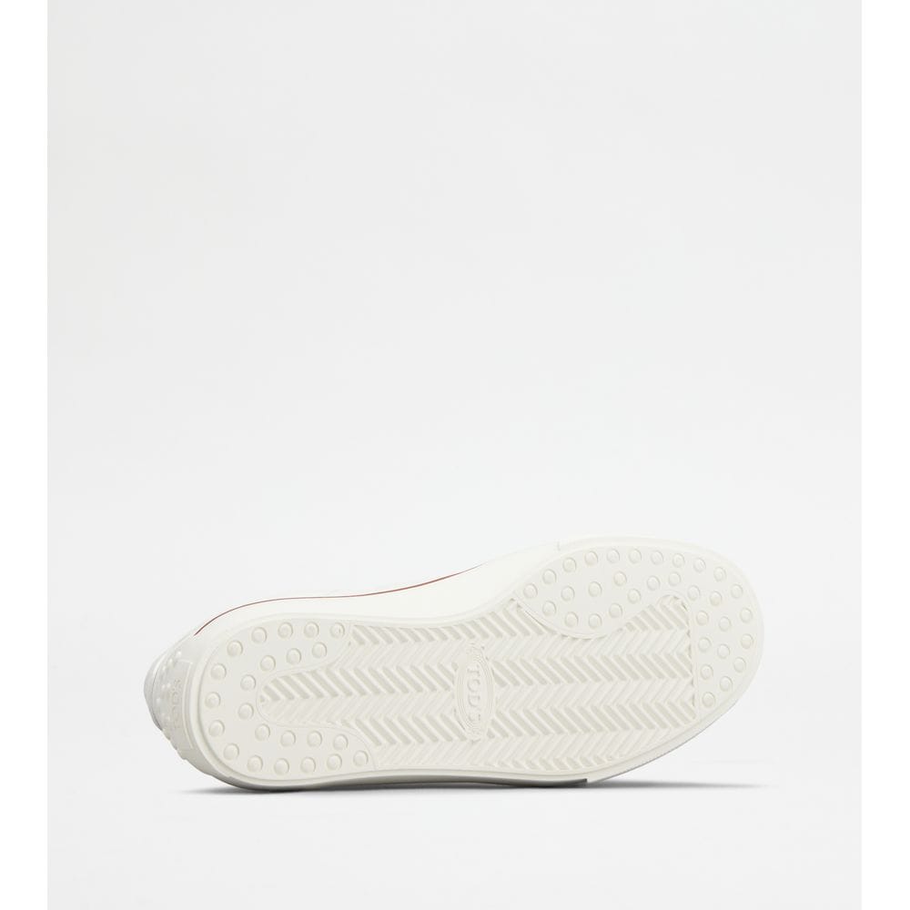 Tod's Tods Sneakers In Leather White Mens