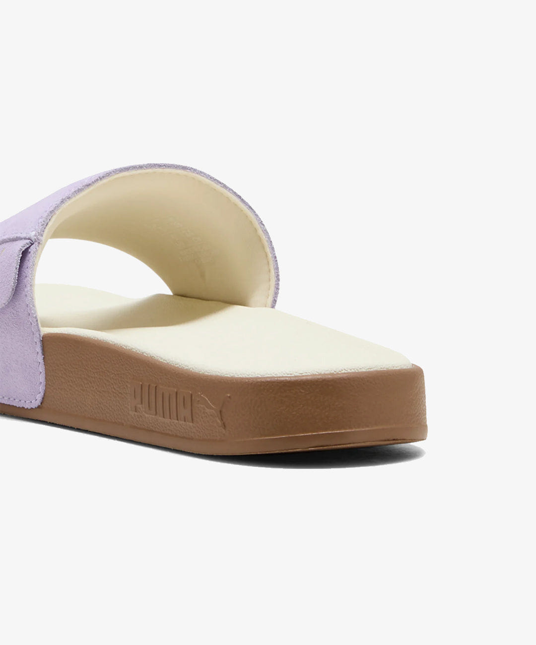 PUMA | LEADCAT 2.0 PALERMO FOIL SLIDES { LIGHT LAVENDER - BUTTERCREAM - GUM