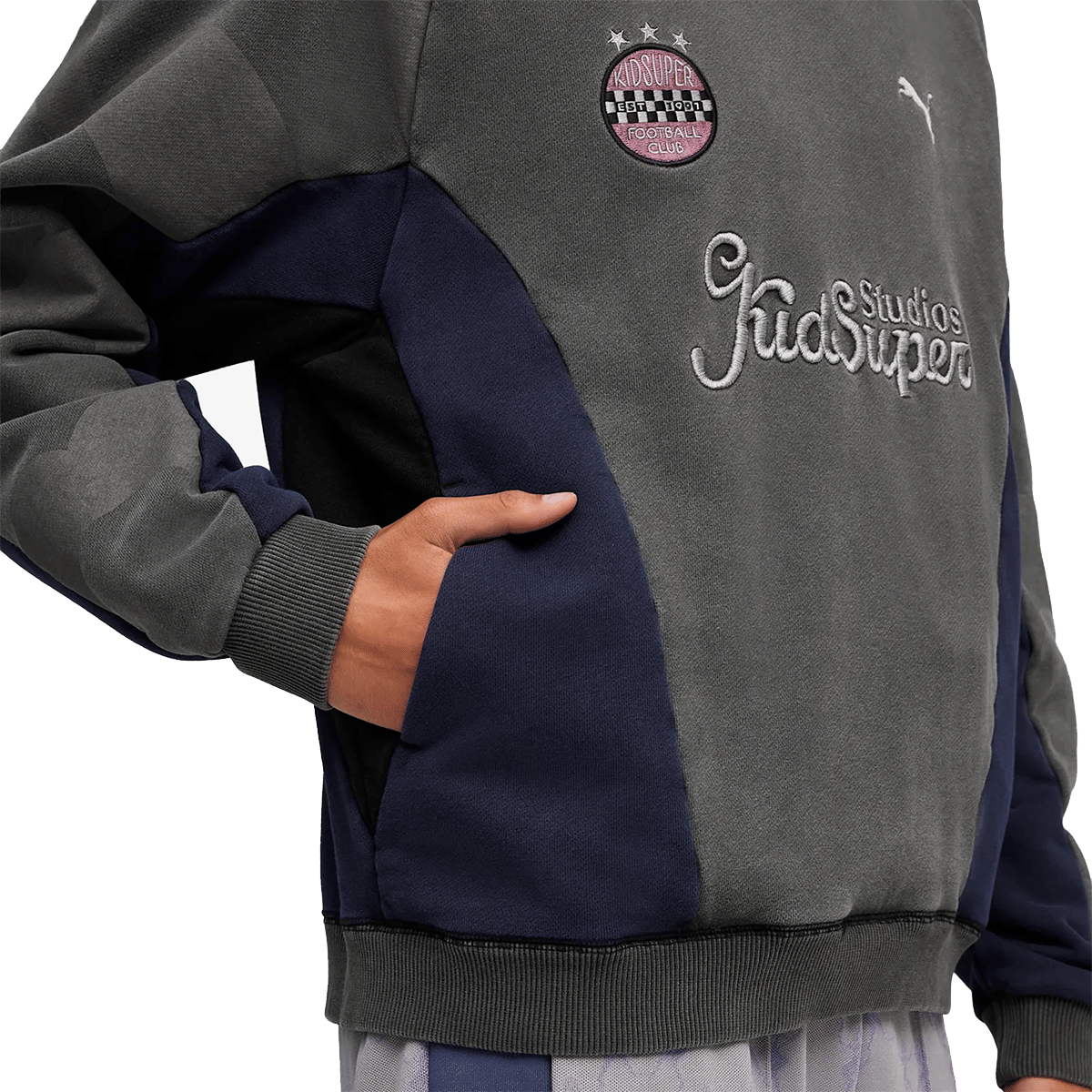 PUMA '+ KIDSUPER Sweatshirt Black