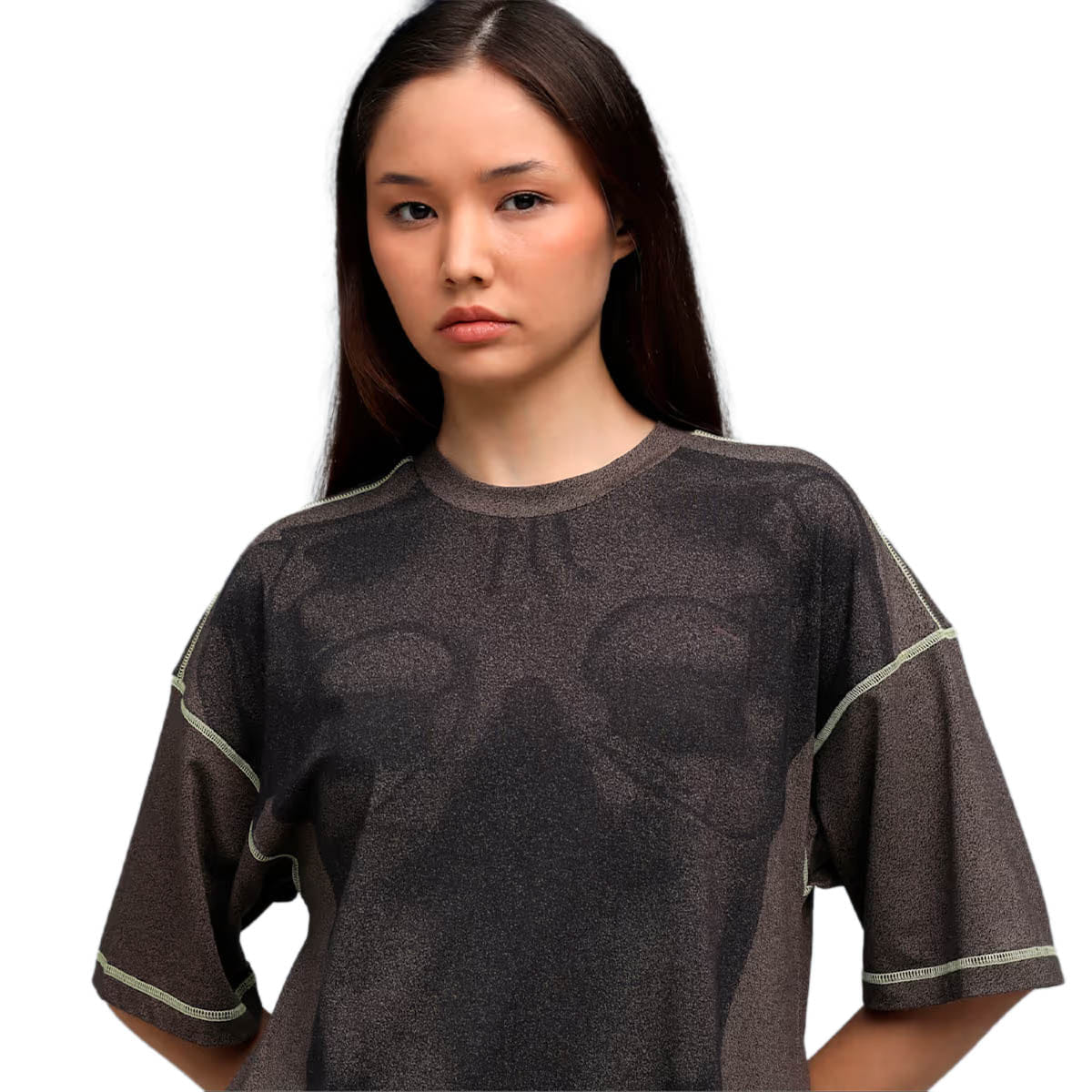 PUMA YONA AOP T-Shirt Flat Bronze