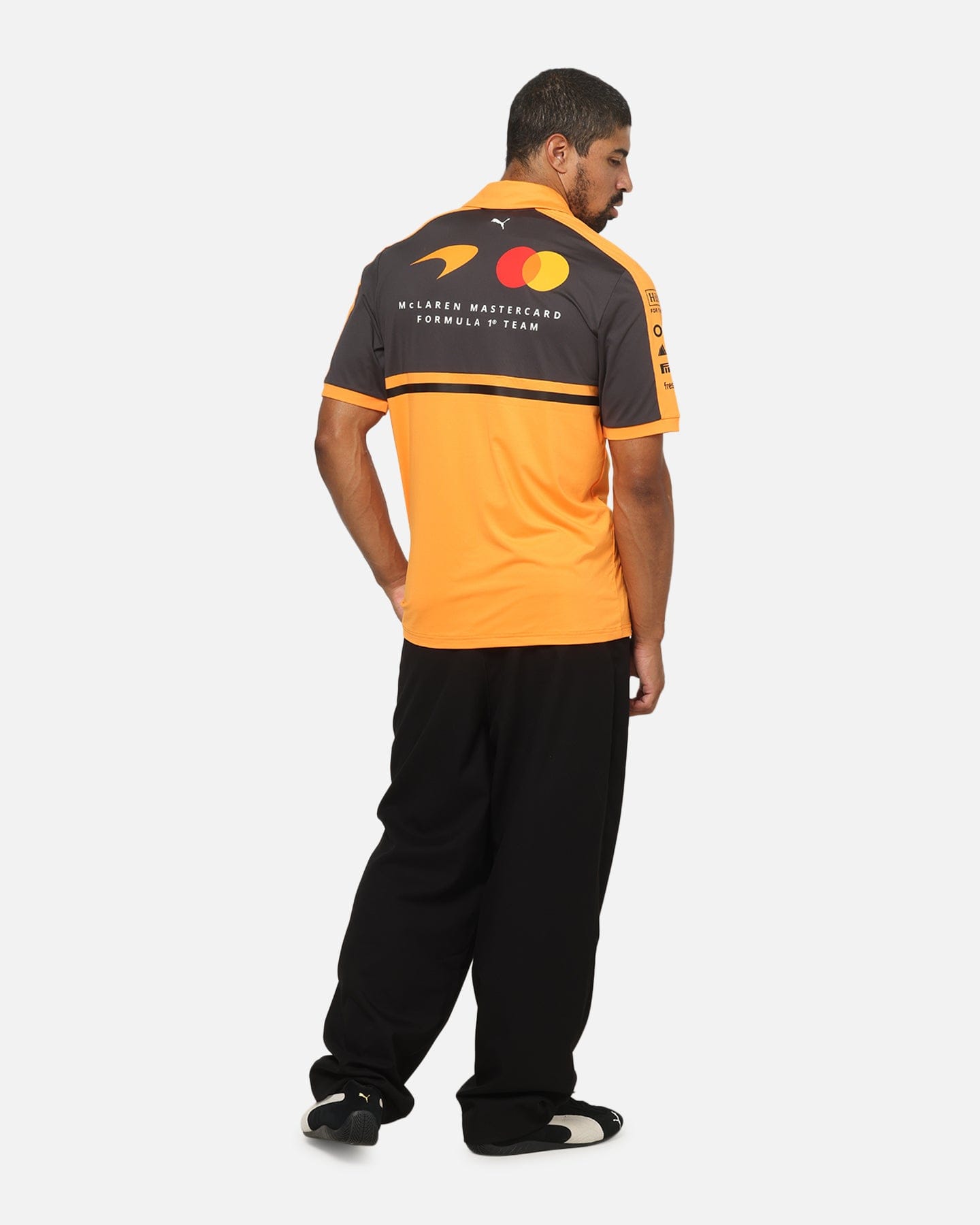 Puma x Mclaren F1 Team Replica Polo Shirt Papaya