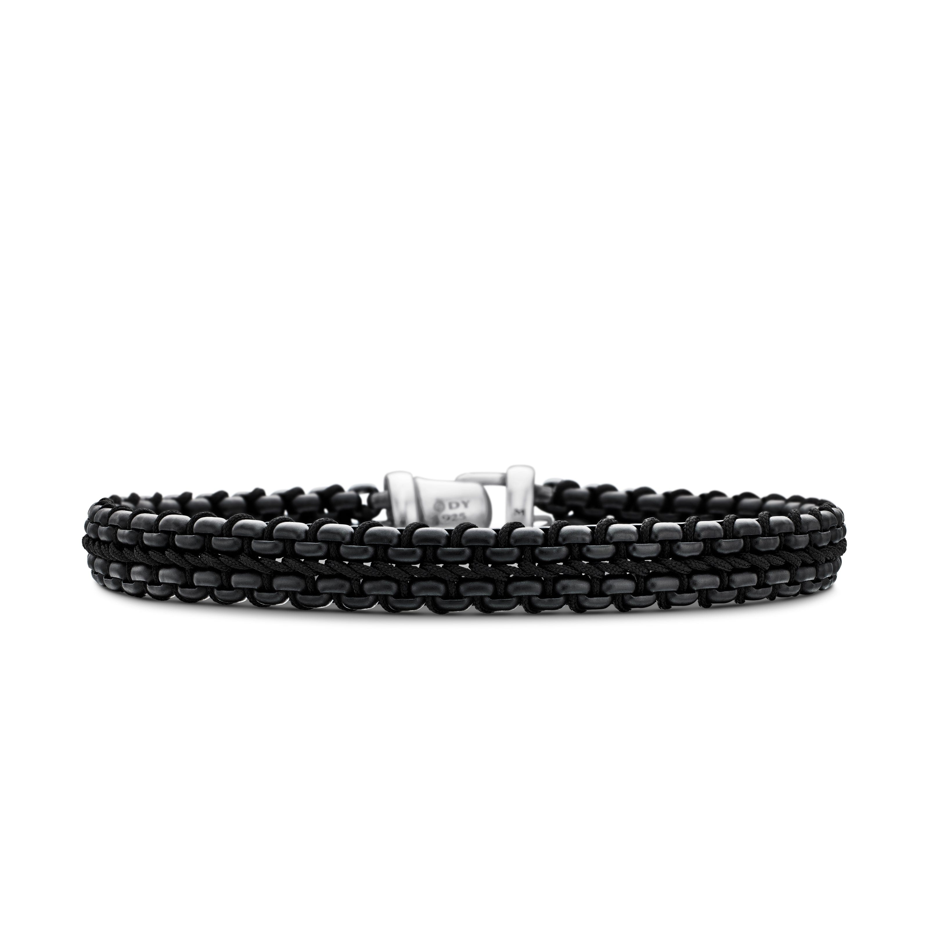 David Yurman Chain Collection Bracelet in Silver with Stainless Steel
