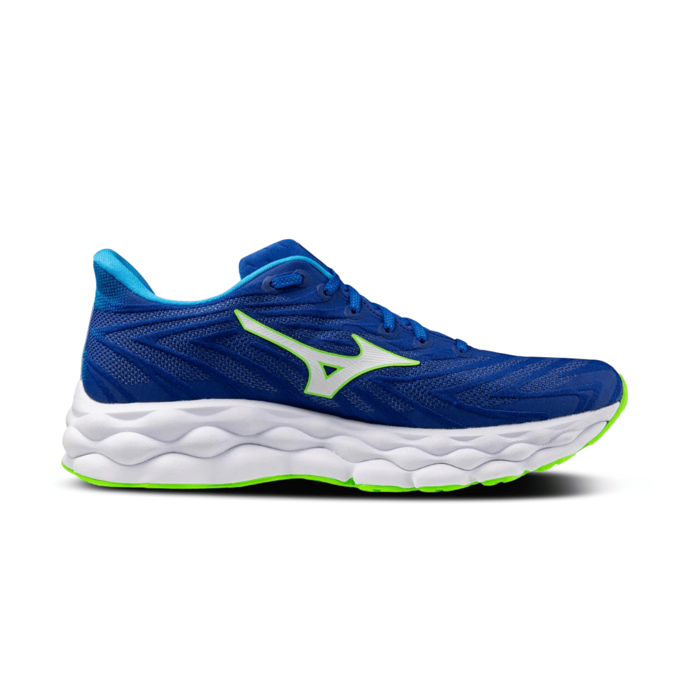 Mizuno Wave Sky 8 Running Shoe Reflex Blue - White