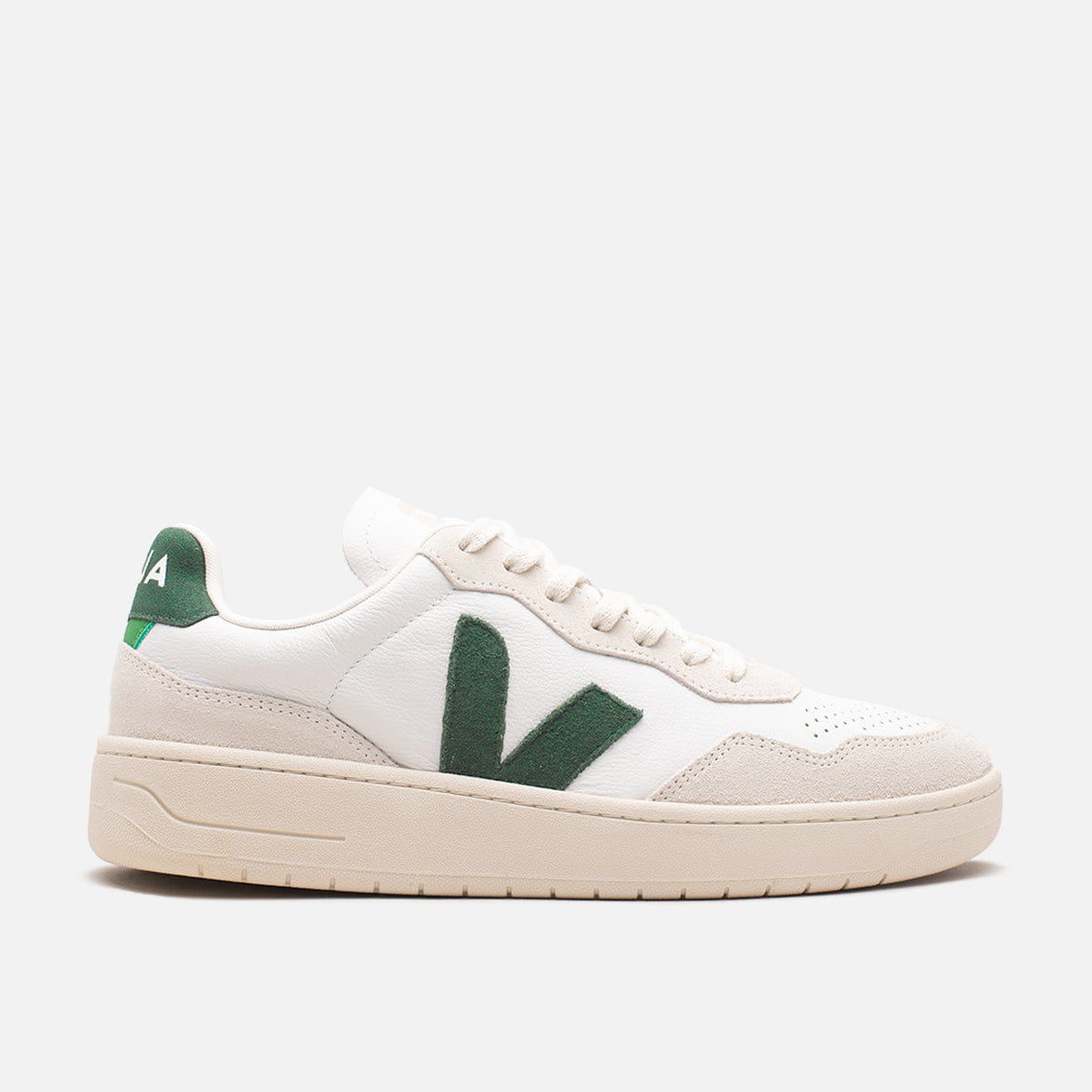 VEJA V - 90 O.T. LEATHER - WHITE / CYPRUS