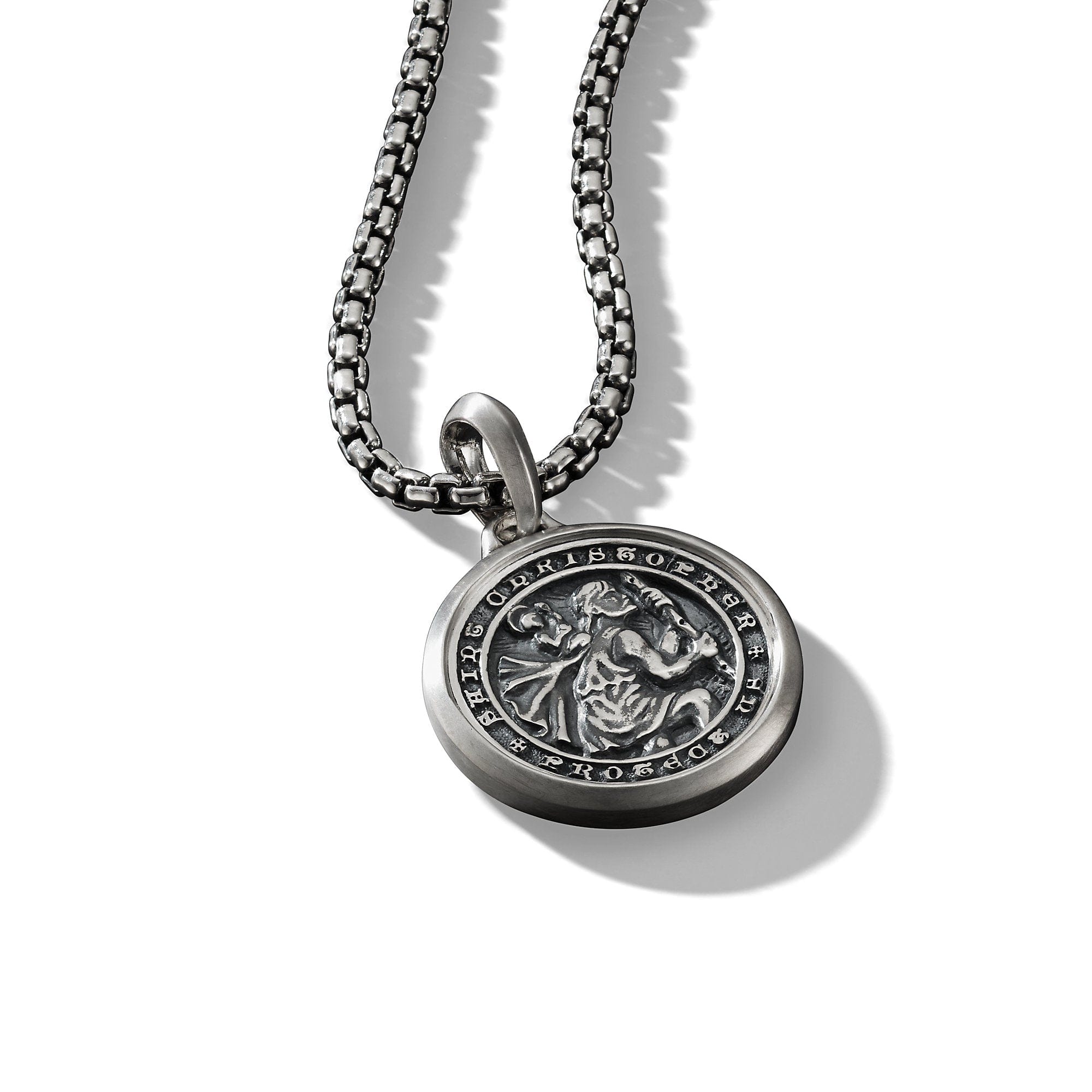 David Yurman Petrvs St. Christopher Amulet - D15926MSS