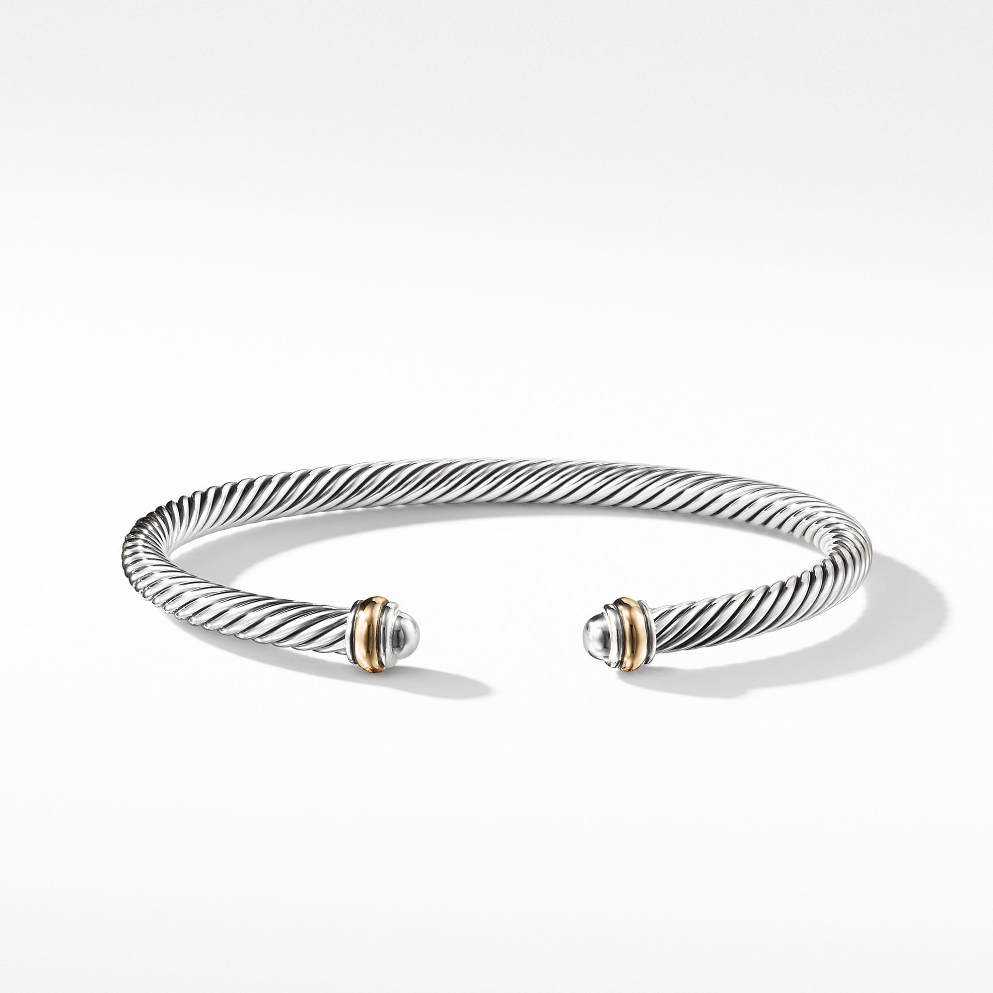 David Yurman Cable Classics Bracelet with Gold - B11278 S8