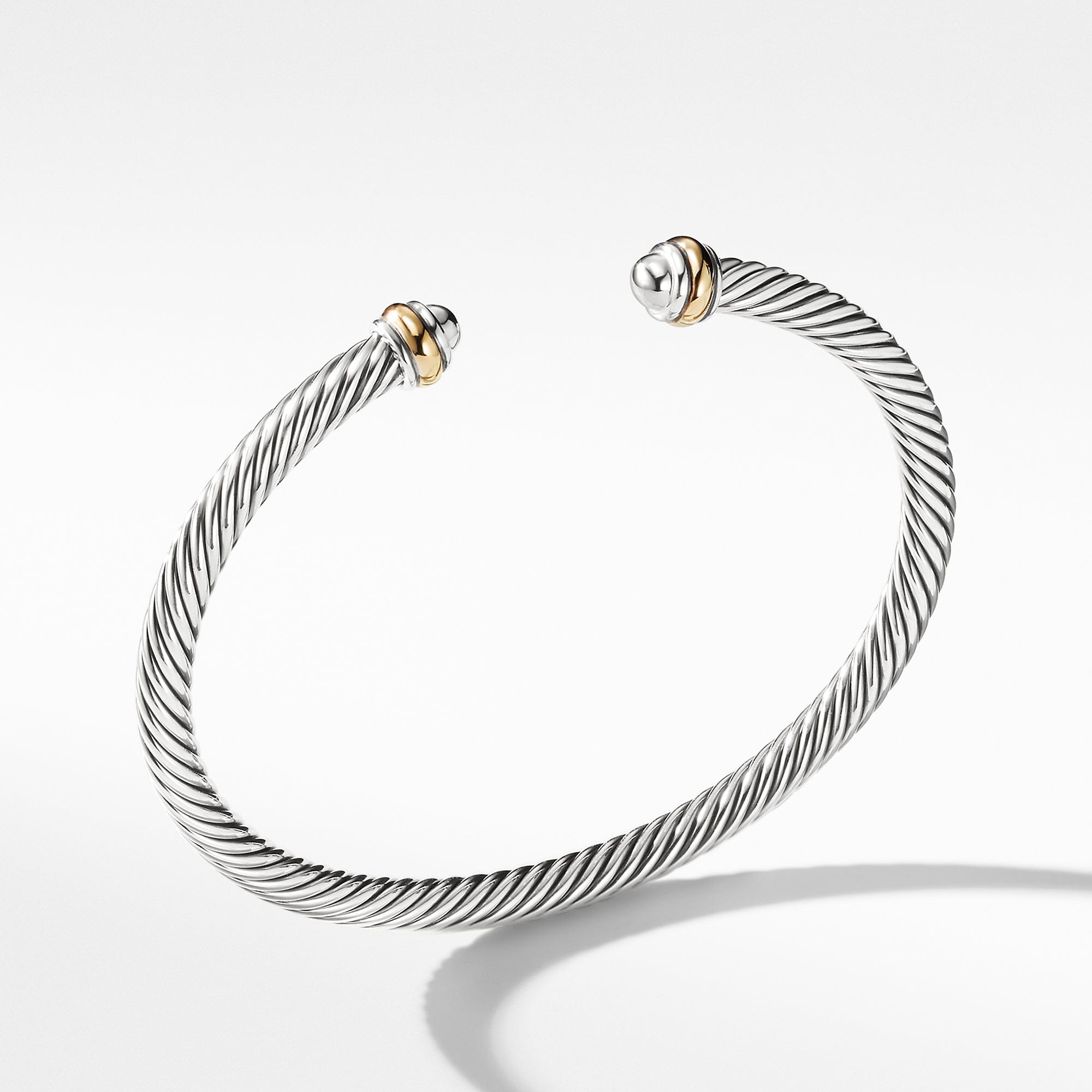 David Yurman Cable Classics Bracelet with Gold - B11278 S8
