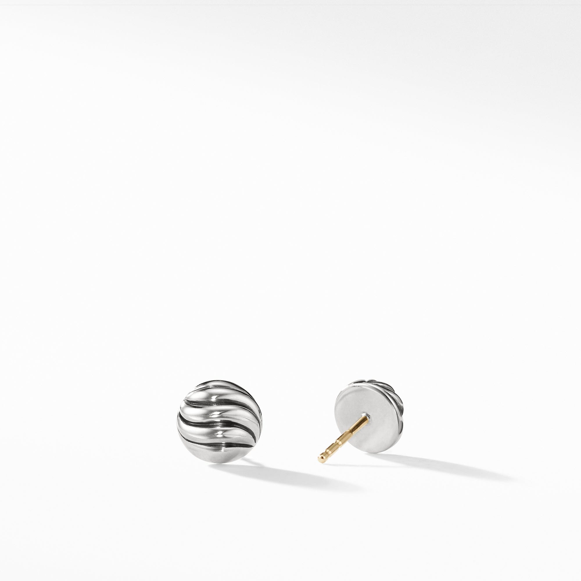 David Yurman Sculpted Cable Stud Earrings - E12155 SS