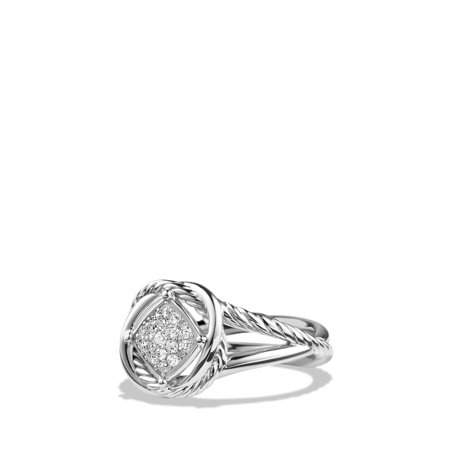 David Yurman Infinity Ring with Diamonds - R12610DSSADI