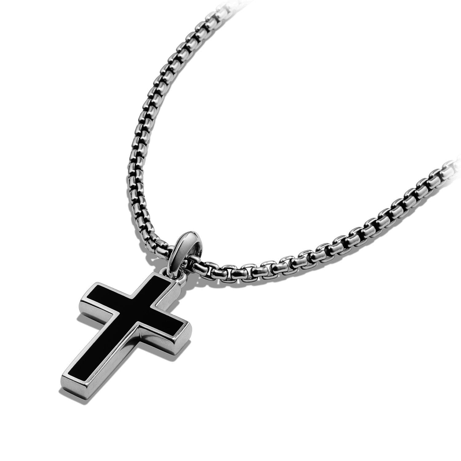 David Yurman Cross with Black Onyx - D15854MSSBBO