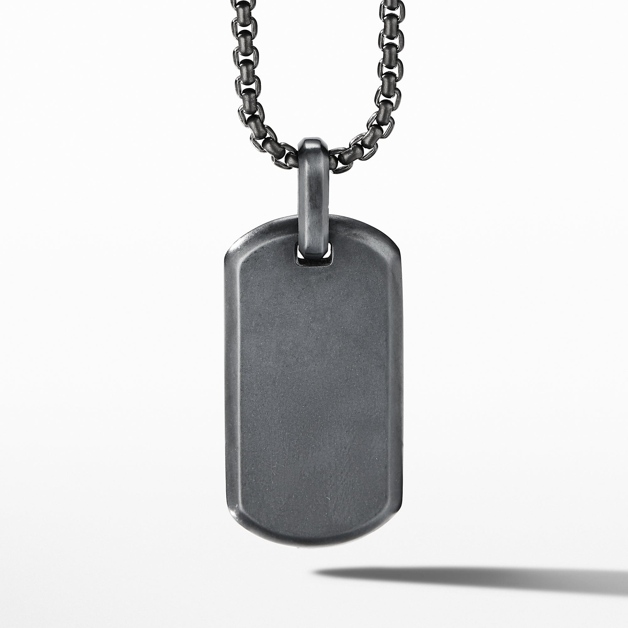 David Yurman Streamline® Tag in Black Titanium - D25382MBB