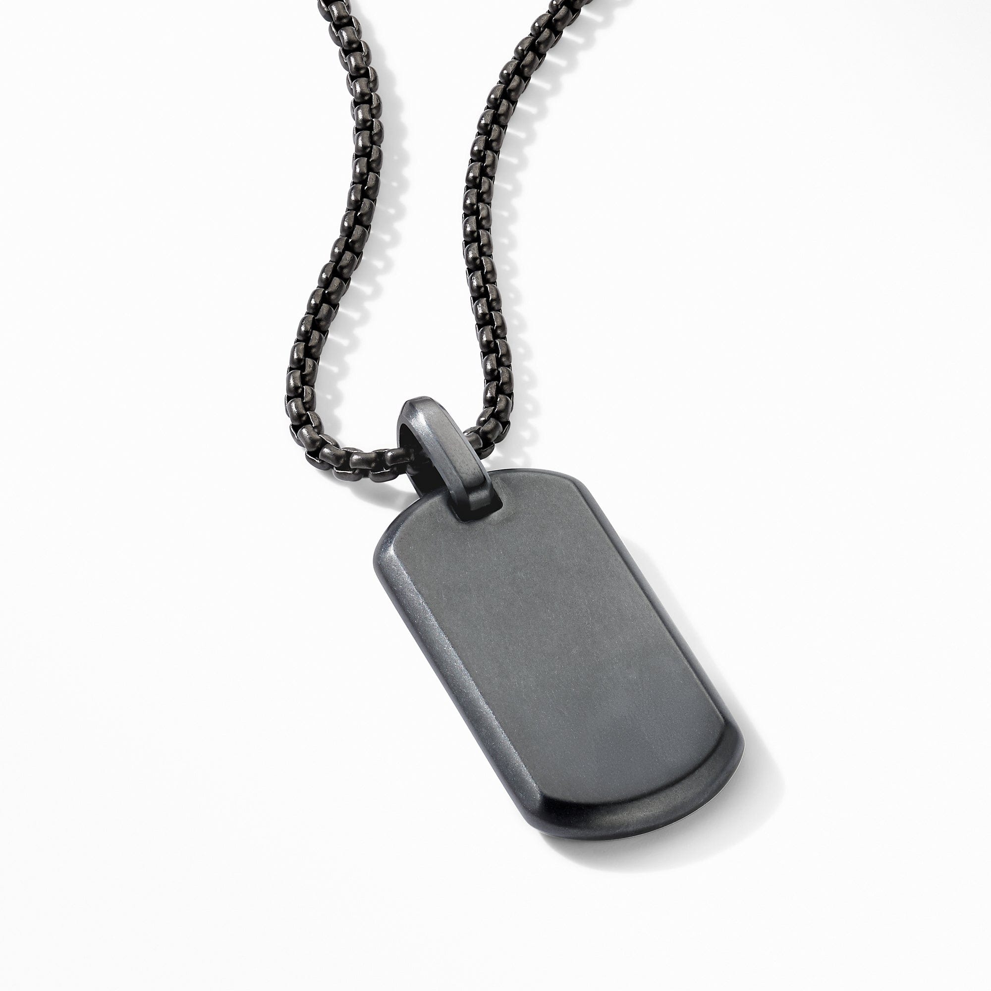 David Yurman Streamline® Tag in Black Titanium - D25382MBB