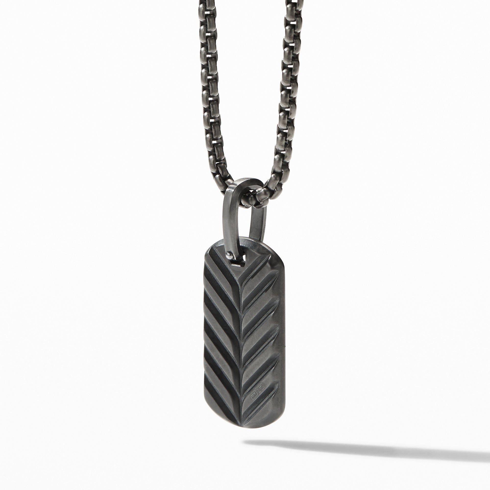 David Yurman Streamline® Tag in Black Titanium - D25442MBB