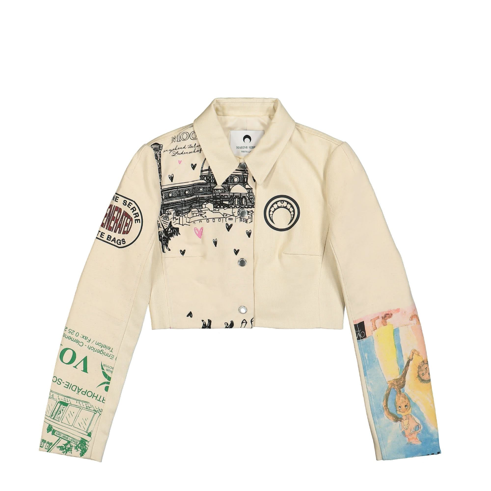 Marine Serre Regenerated Tote Bags Tailoring Jacket