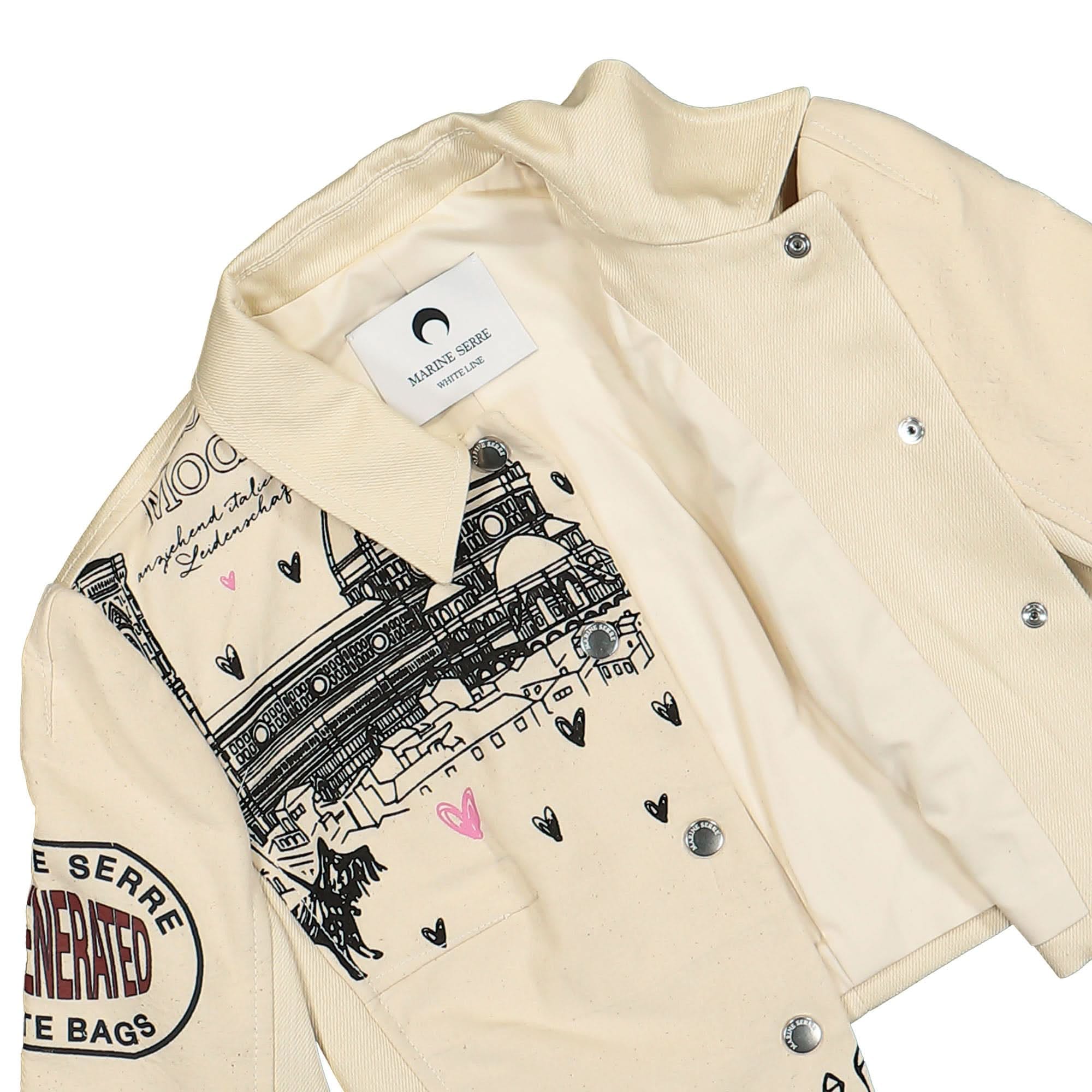 Marine Serre Regenerated Tote Bags Tailoring Jacket
