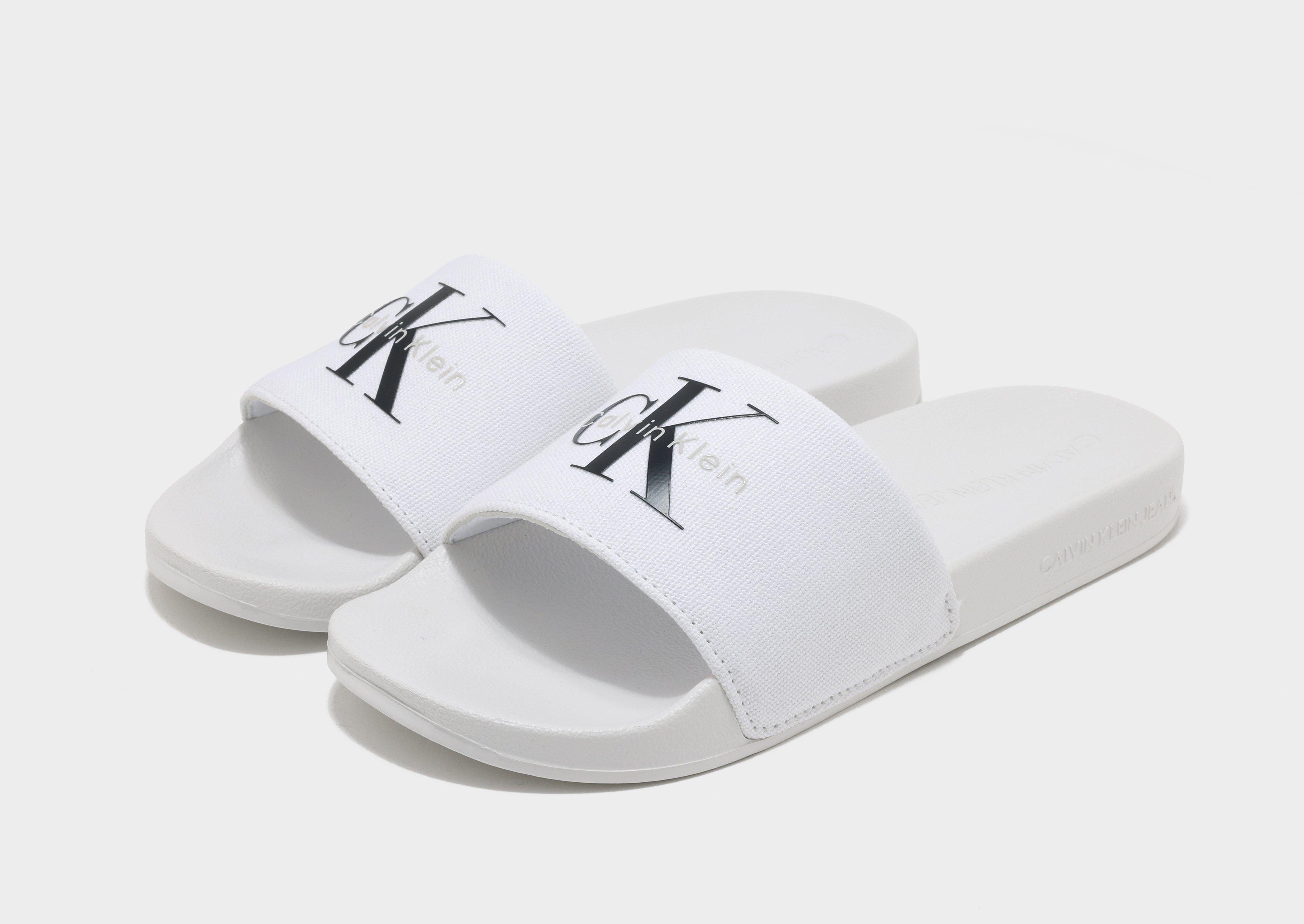 Calvin Klein Monogram Slides Women's