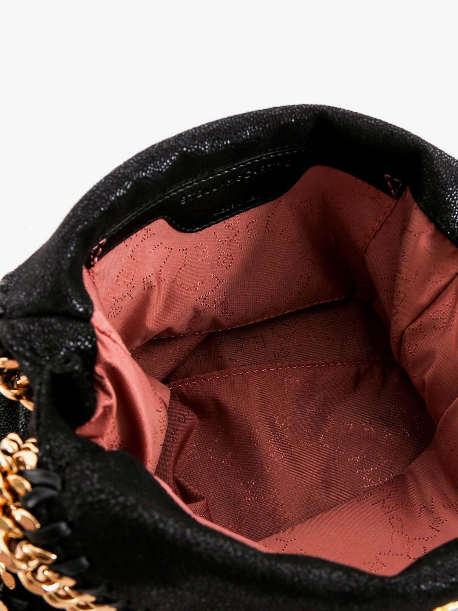 Stella Mccartney Falabella Mini shaggy deer crossbody bag