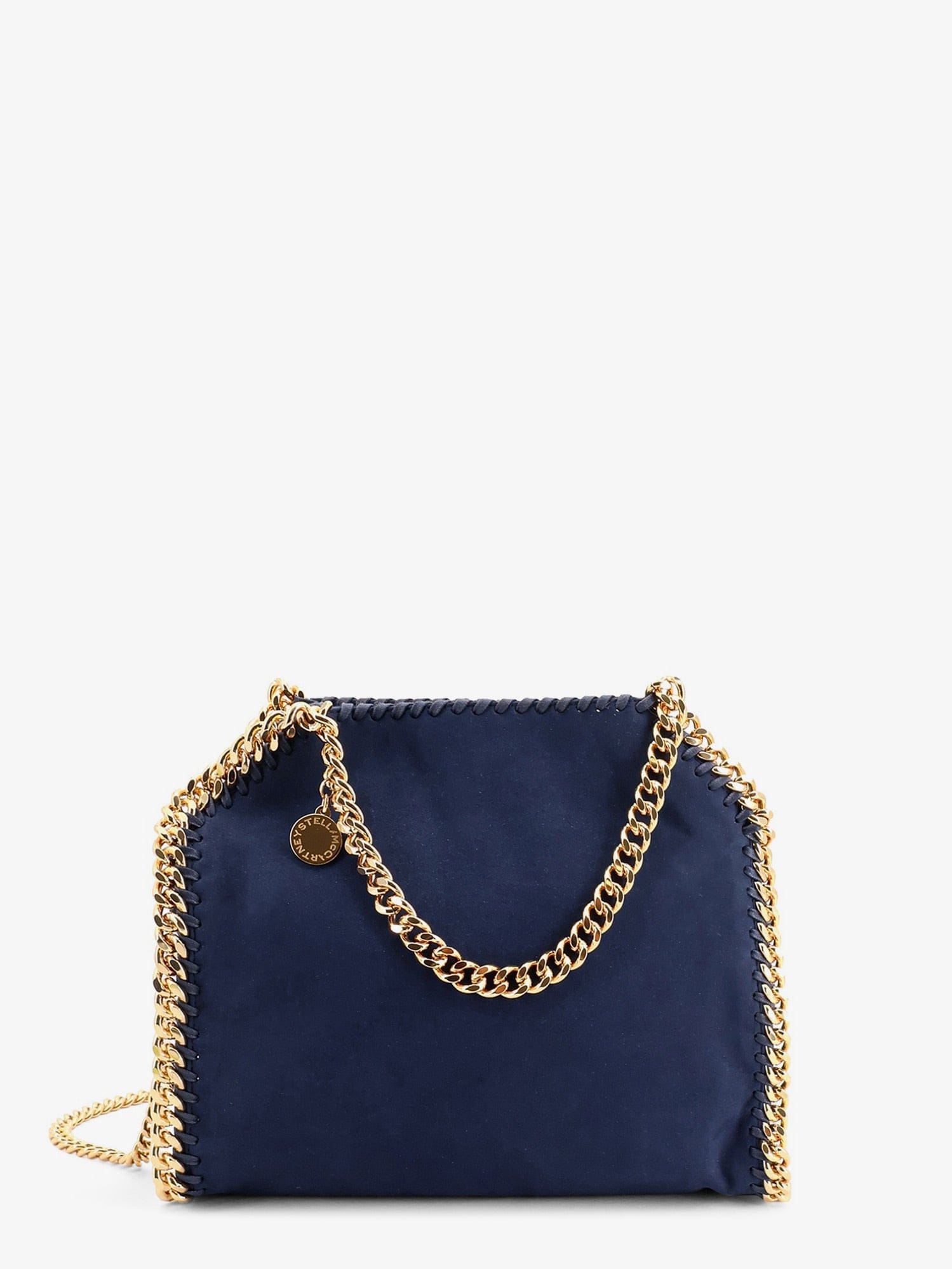 Stella Mccartney Falabella Mini velvet crossbody bag