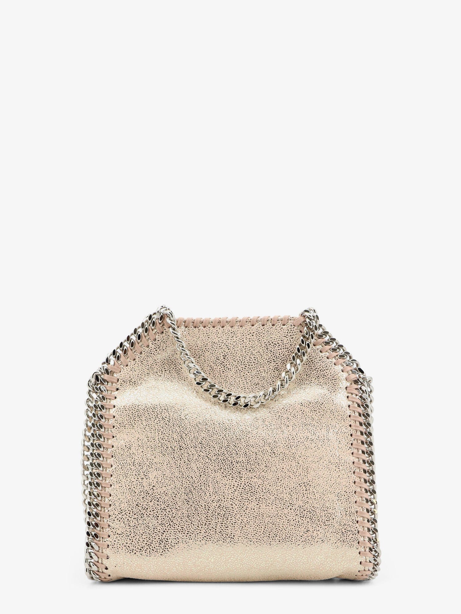Stella Mccartney Falabella Tiny Shiny Shaggy Deer crossbody bag