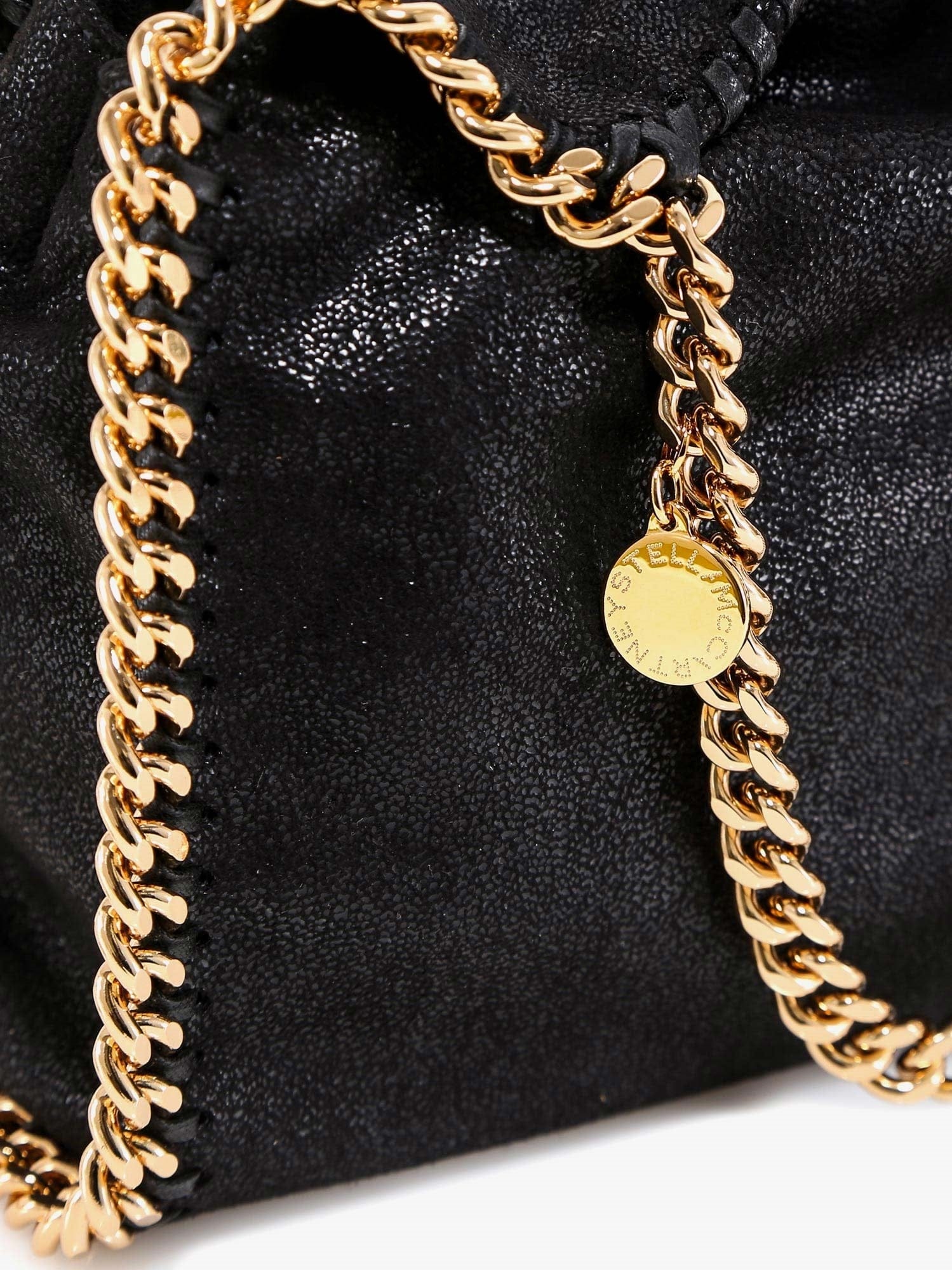 Stella Mccartney Women Falabella Mini Shaggy Deer Crossbody Bag