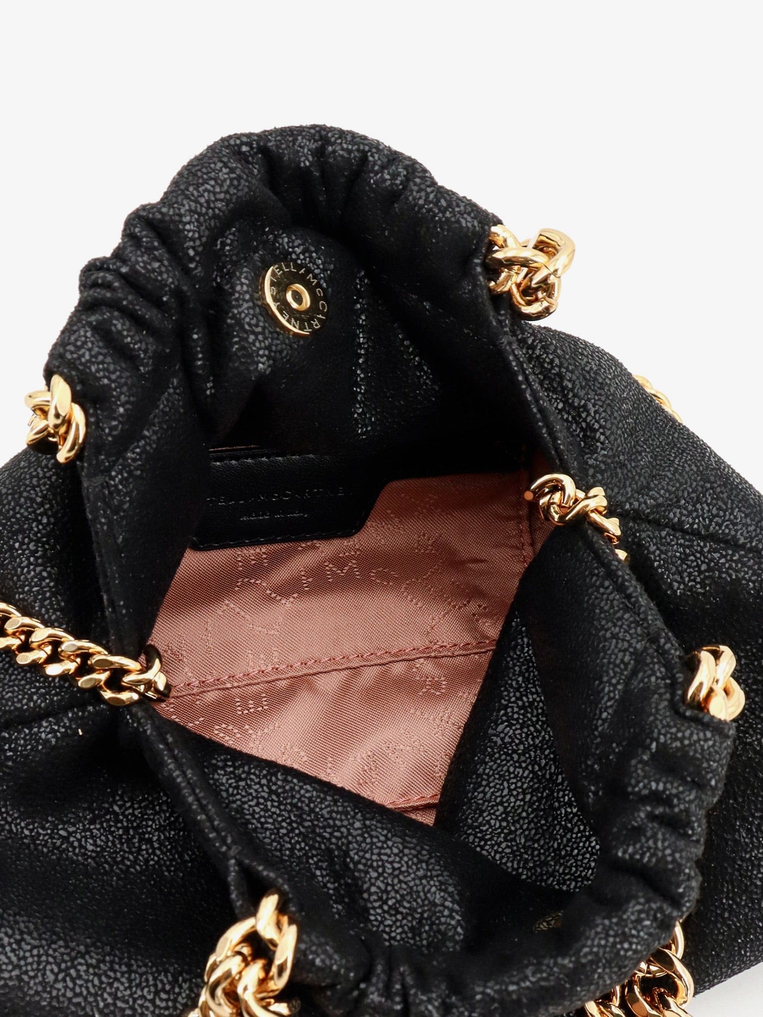 Stella Mccartney Women Falabella Mini Shaggy Deer Crossbody