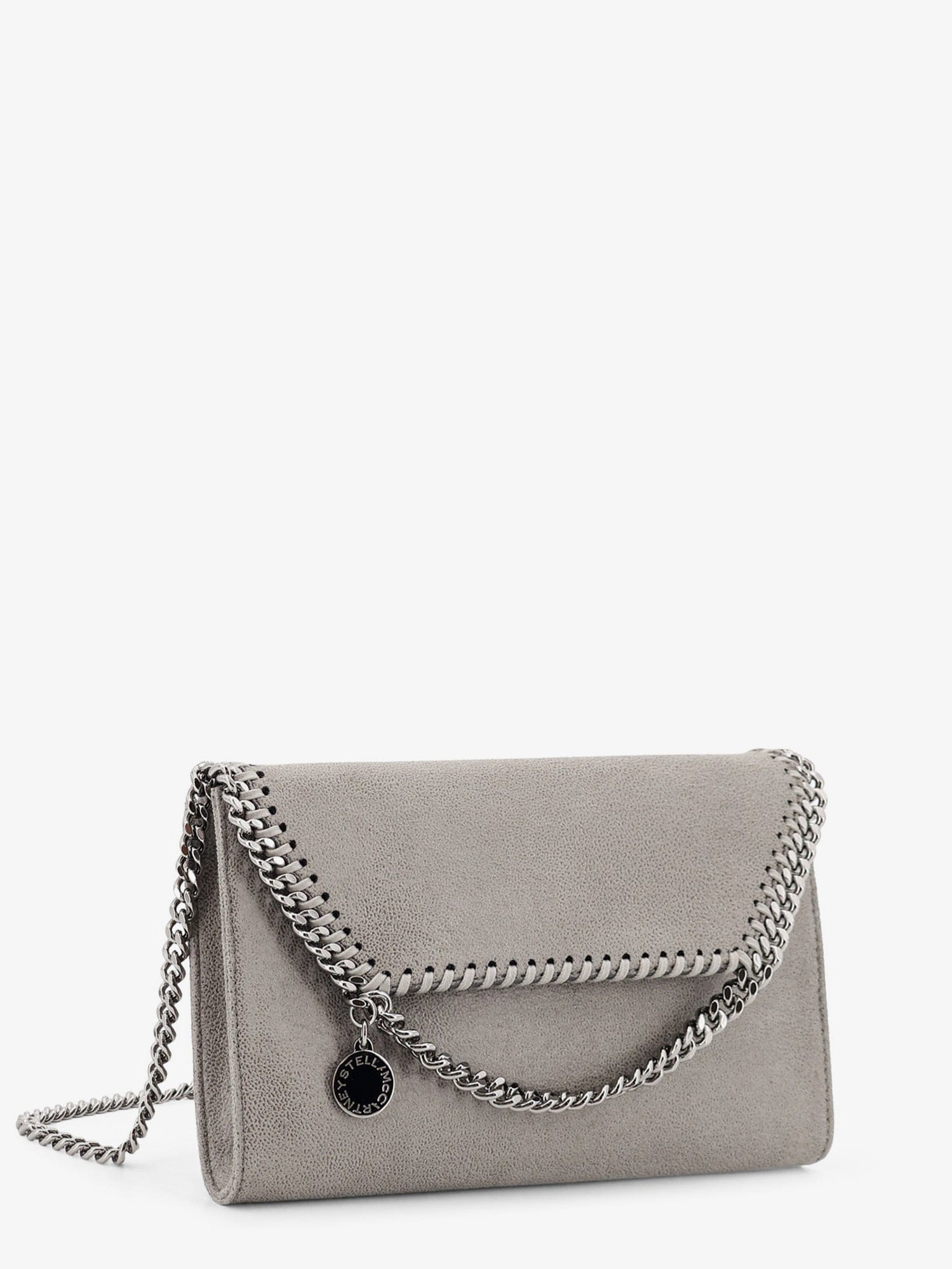 Stella Mccartney Women Falabella Wallet Shaggy Deer Crossbody Bag