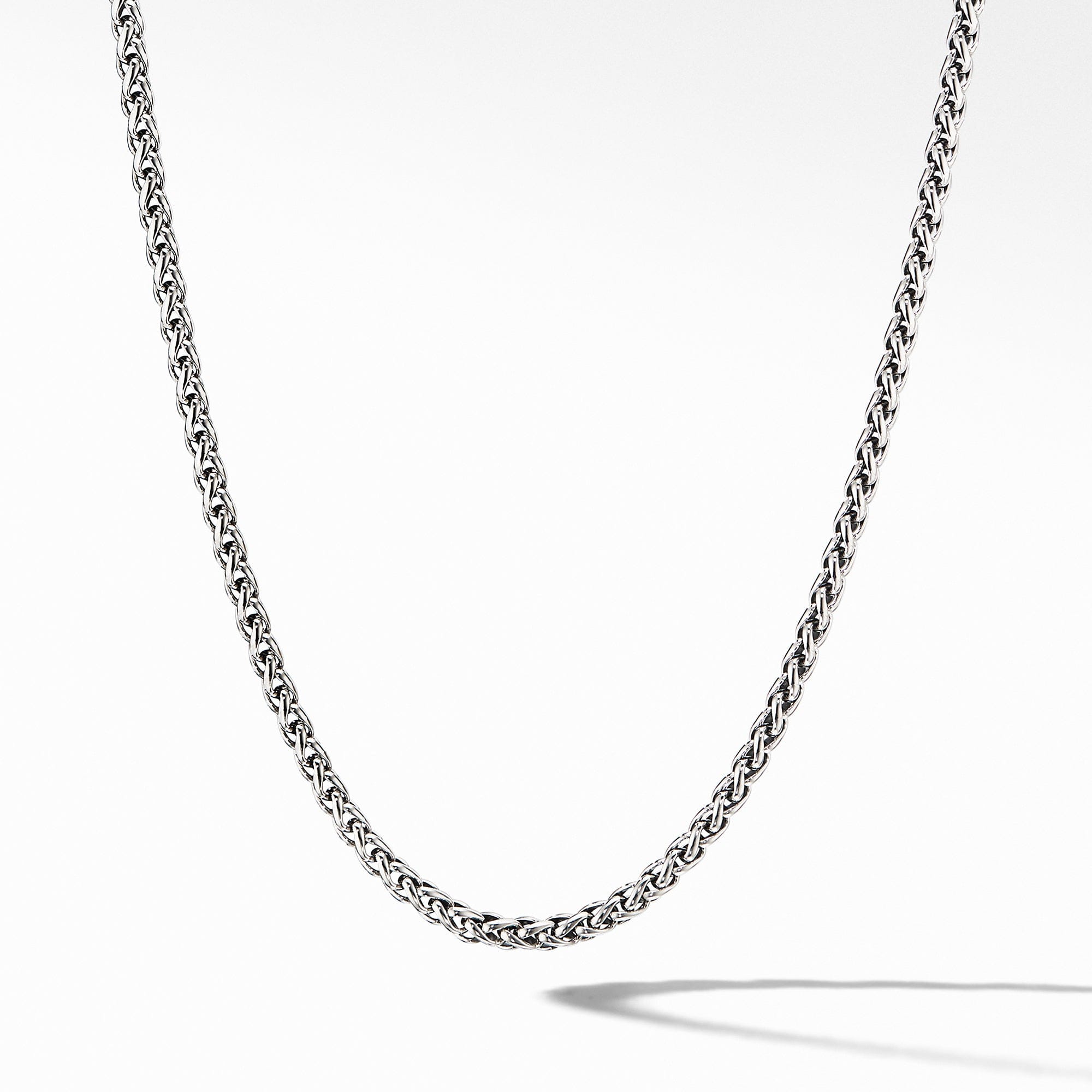 David Yurman Sterling Silver Wheat Chain, 20" - CH0466MSS20