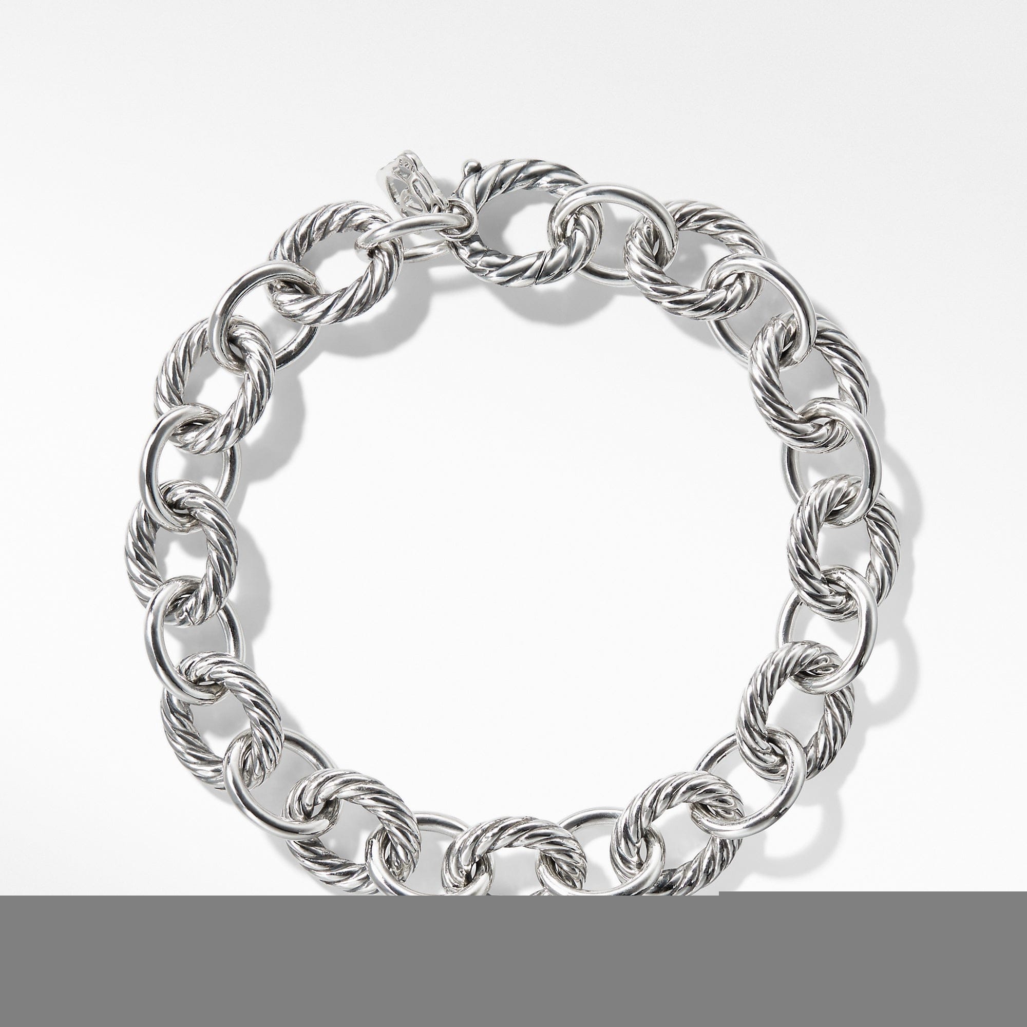 David Yurman Oval Link Bracelet - BC0133 SS7