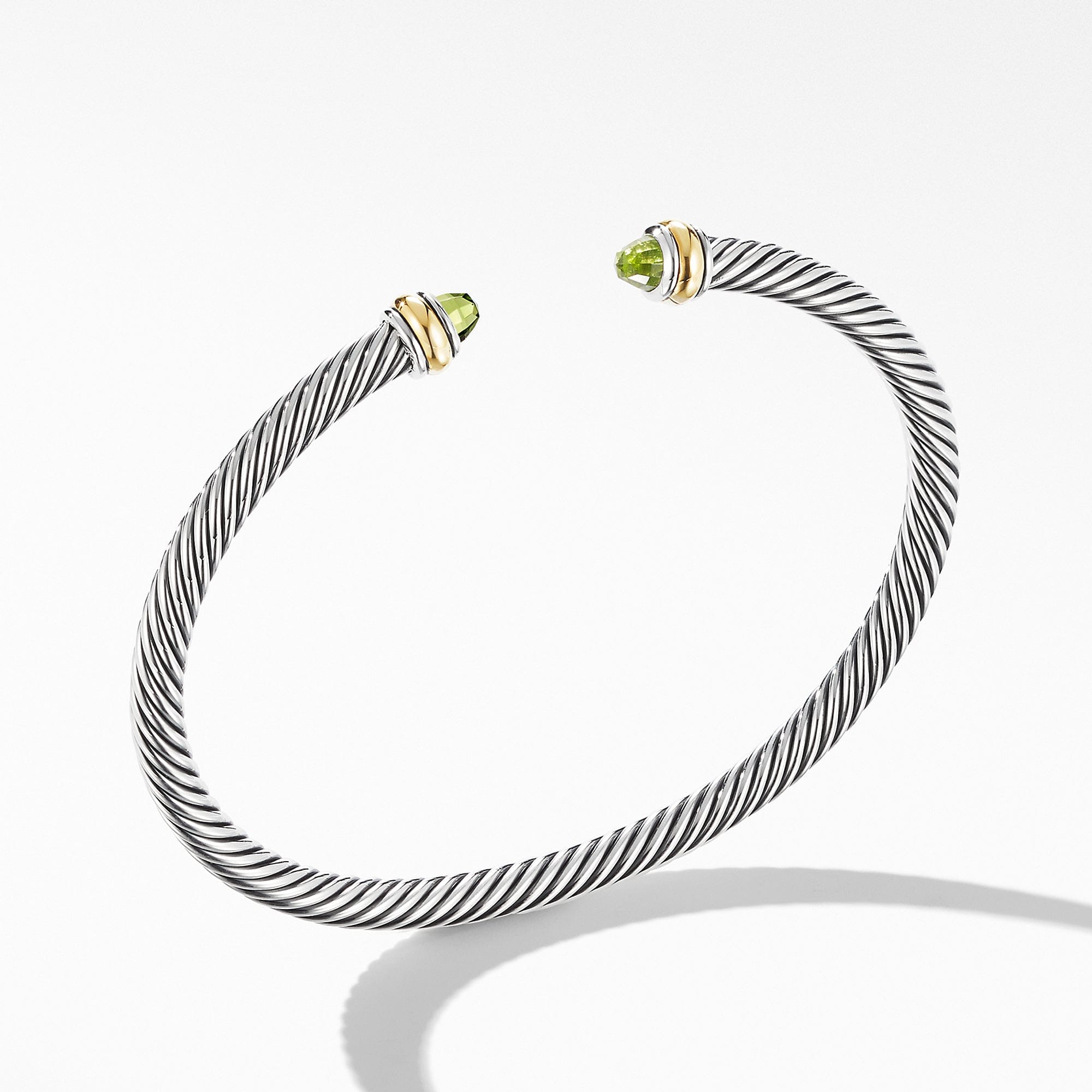 David Yurman Bracelet in Silver and 18 - Karat Yellow Gold