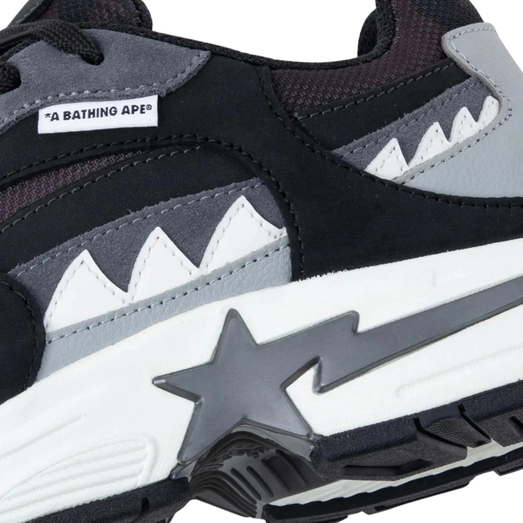 A Bathing Ape BAPE SHARK STA #1 M2 Black