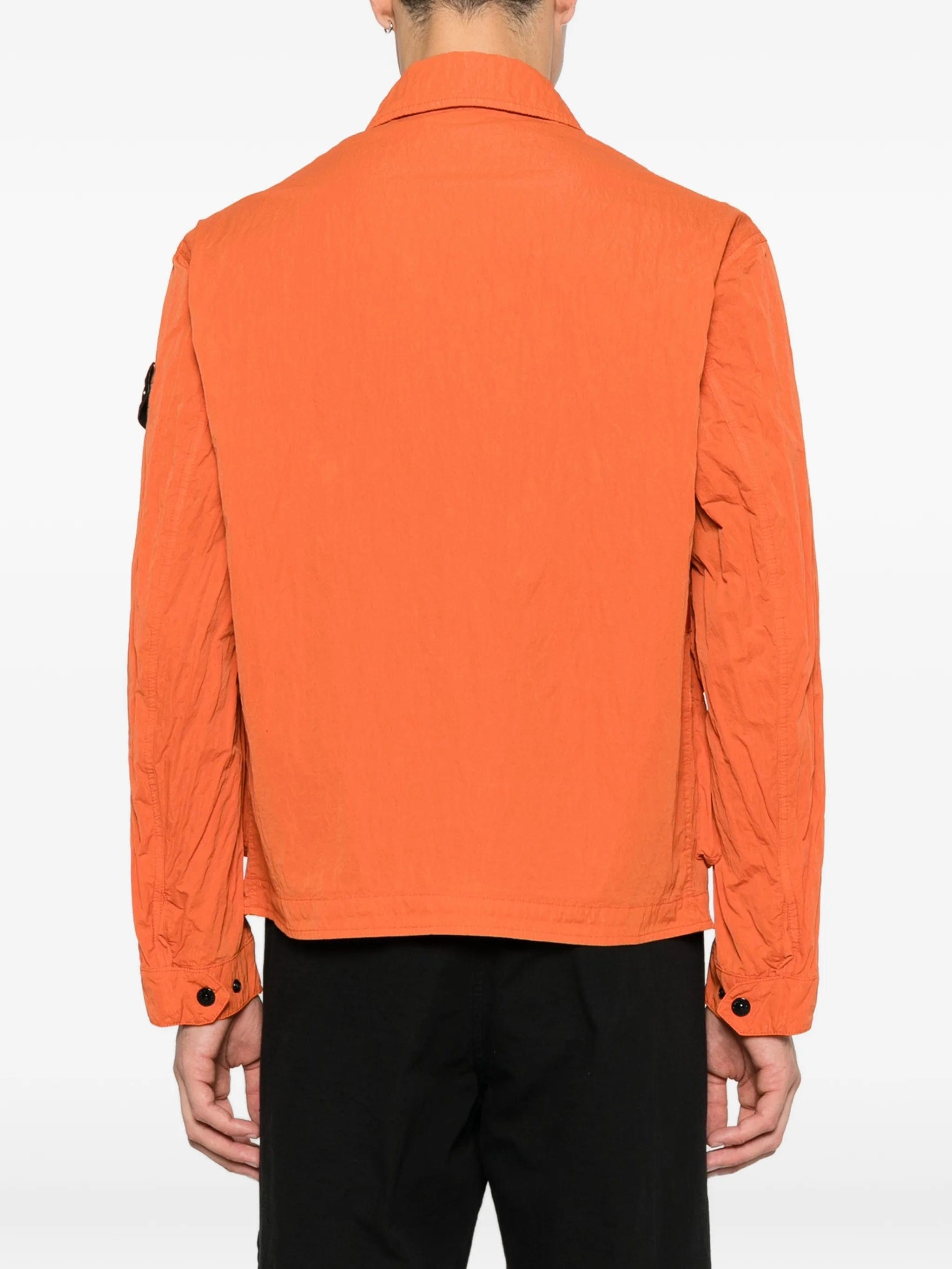Stone Island logo - patch shirt jacket