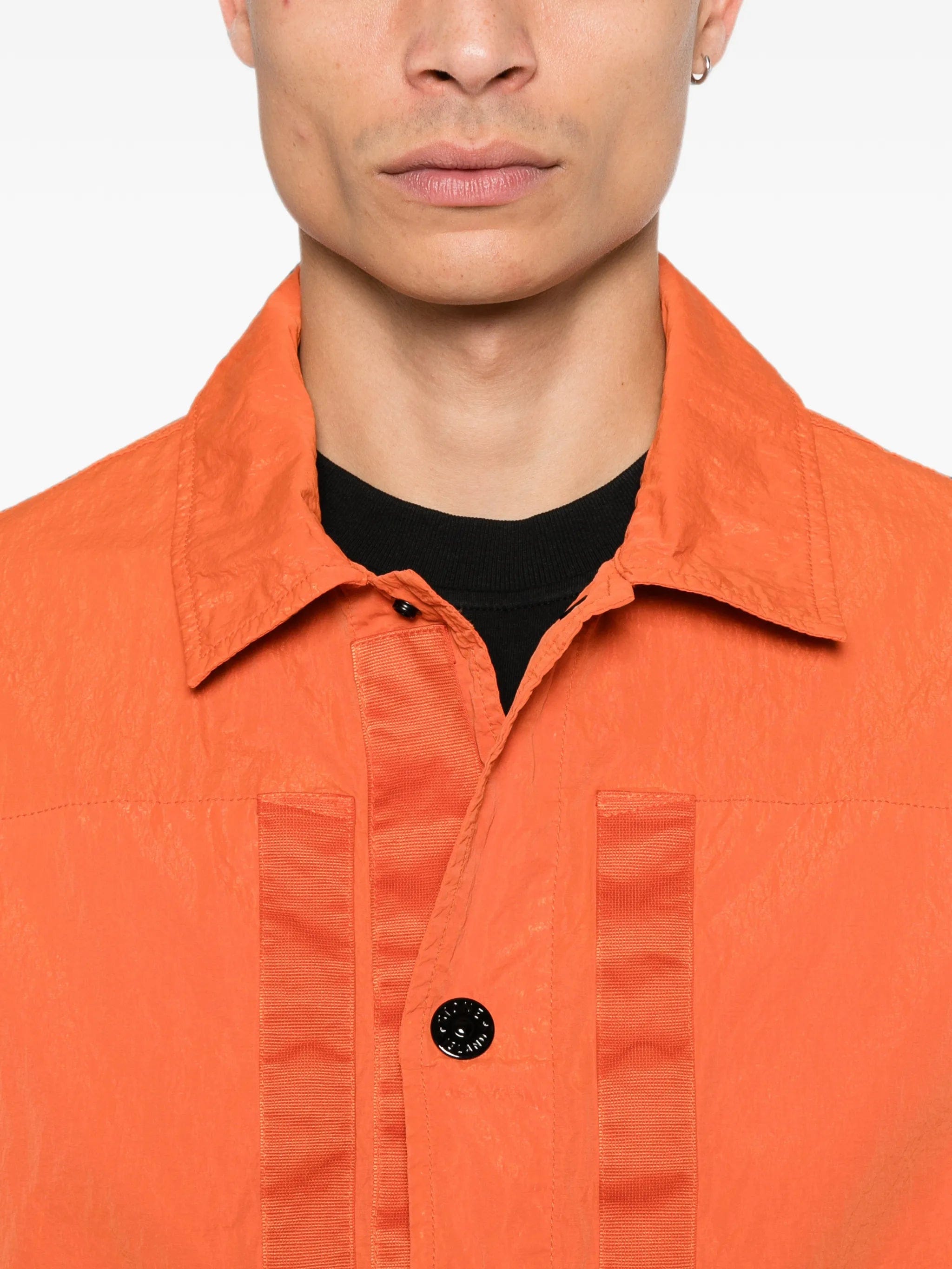 Stone Island logo - patch shirt jacket