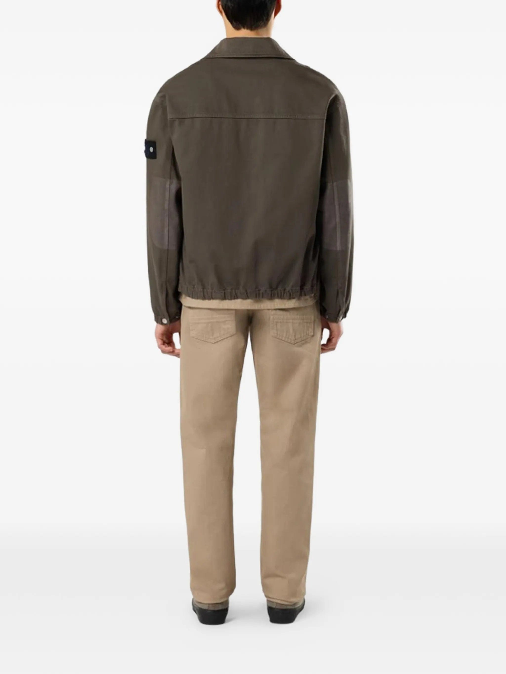 Stone Island denim coach jacket