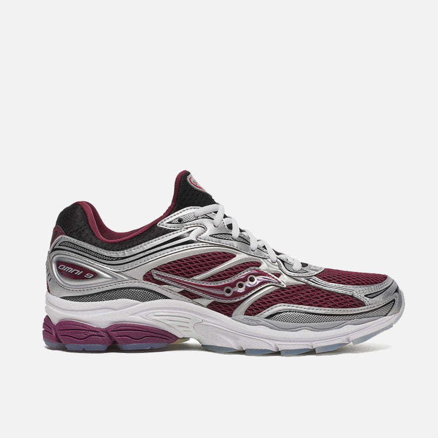 Saucony PROGRID OMNI 9 SOCKTOP - MAROON / BLACK